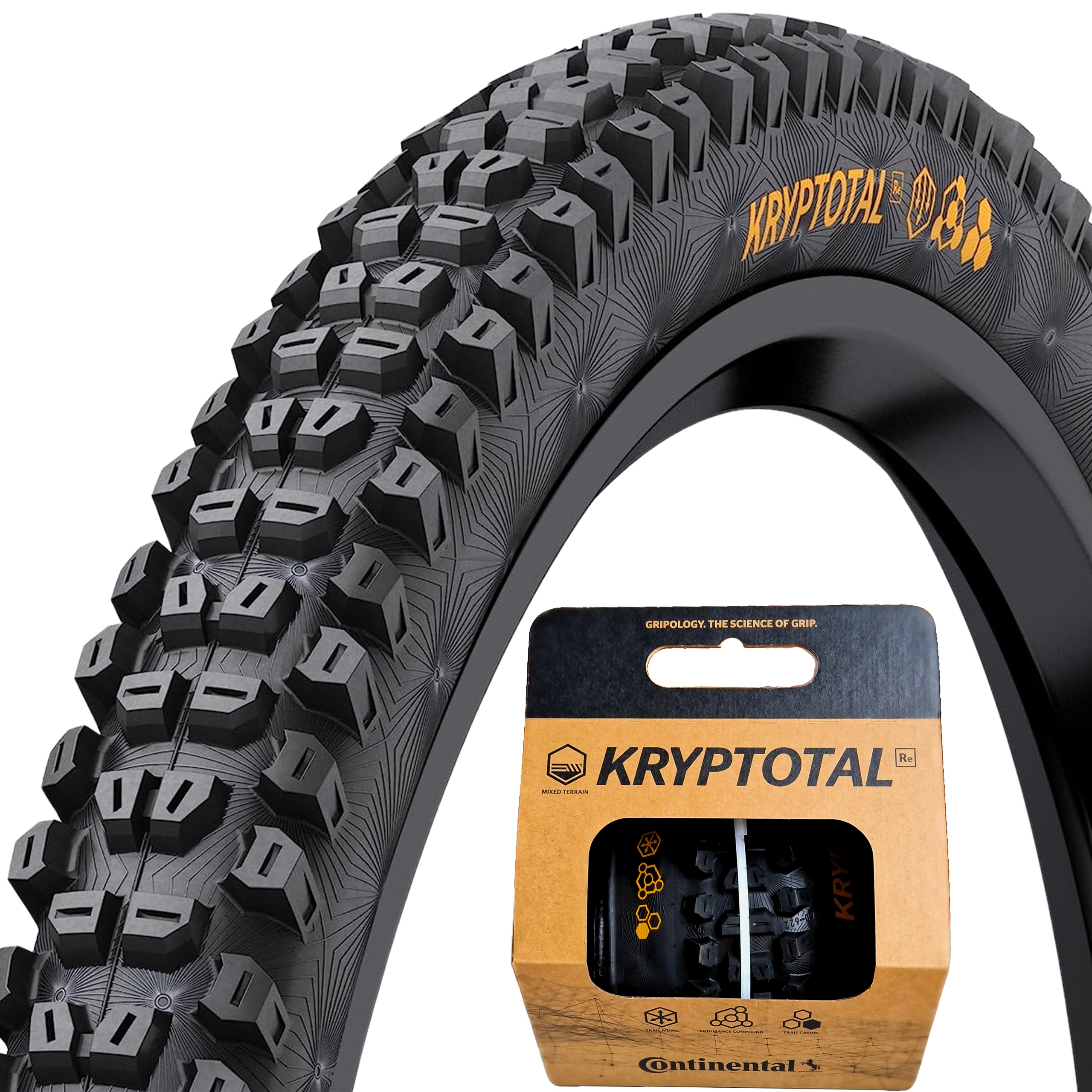 Opona Rowerowa Continental Kryptotal Re 29" x 2.40 Tlr Trail Zwijana Box