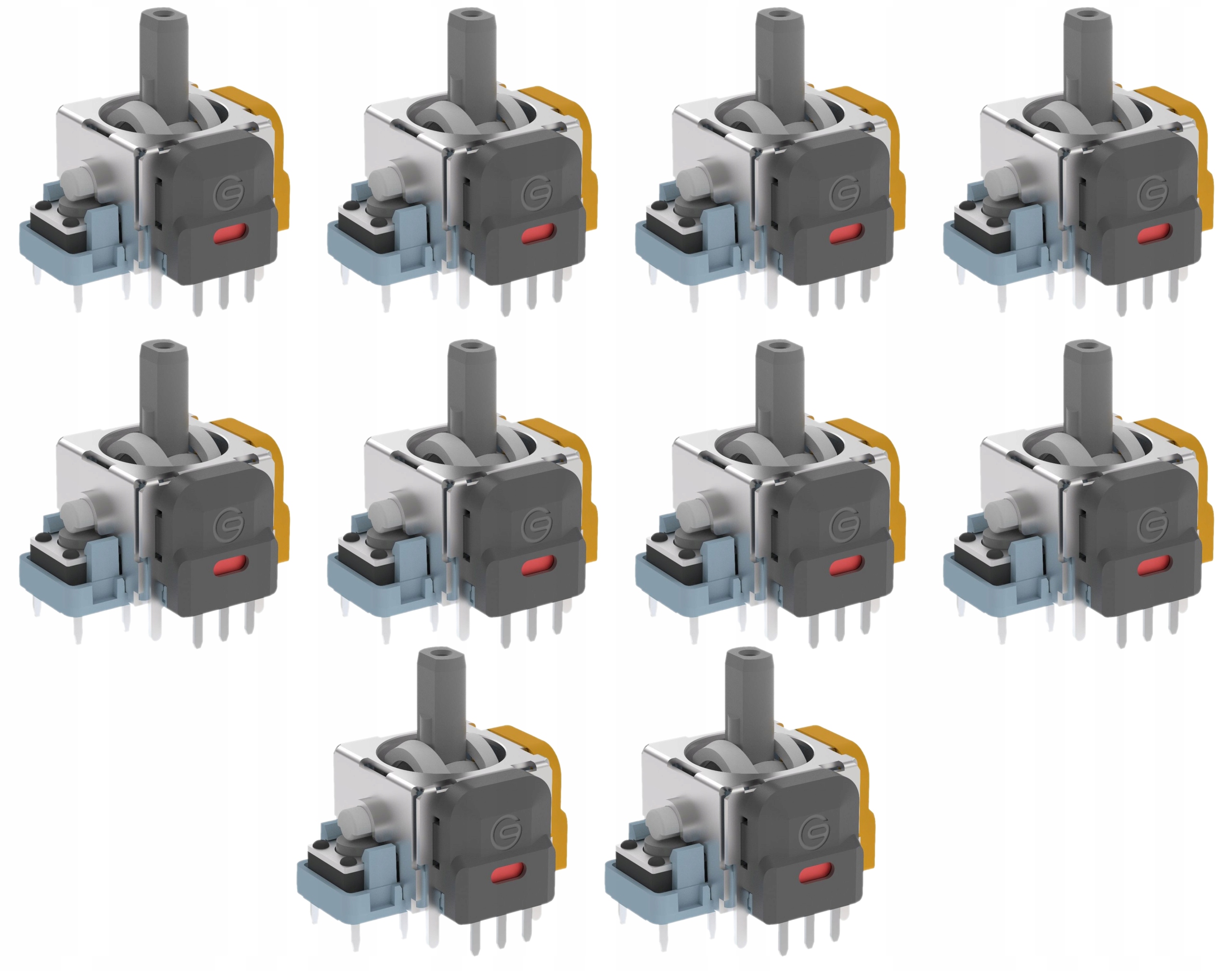 10X Analog V3 Czujnik Halla Anti-jitter Pada Dualshcok PLAYSTATION4 PS4