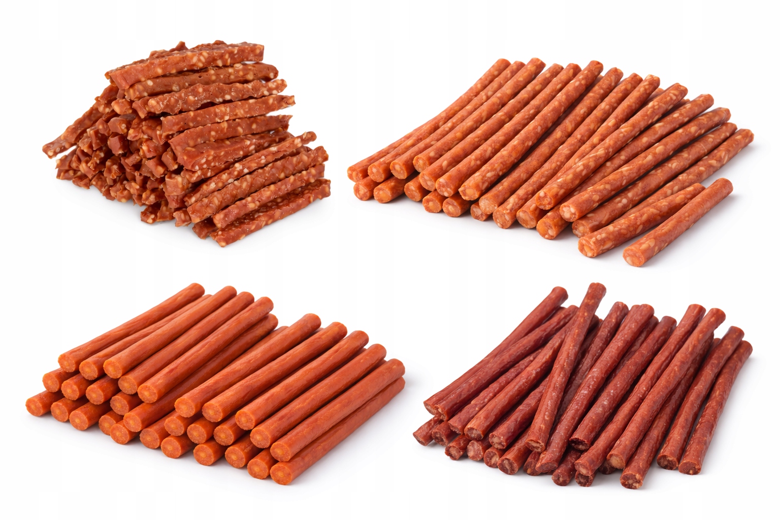 Levně Mix měkkých pochoutek z hovězího, kachního, králičího a jehněčího masa 4x500 g