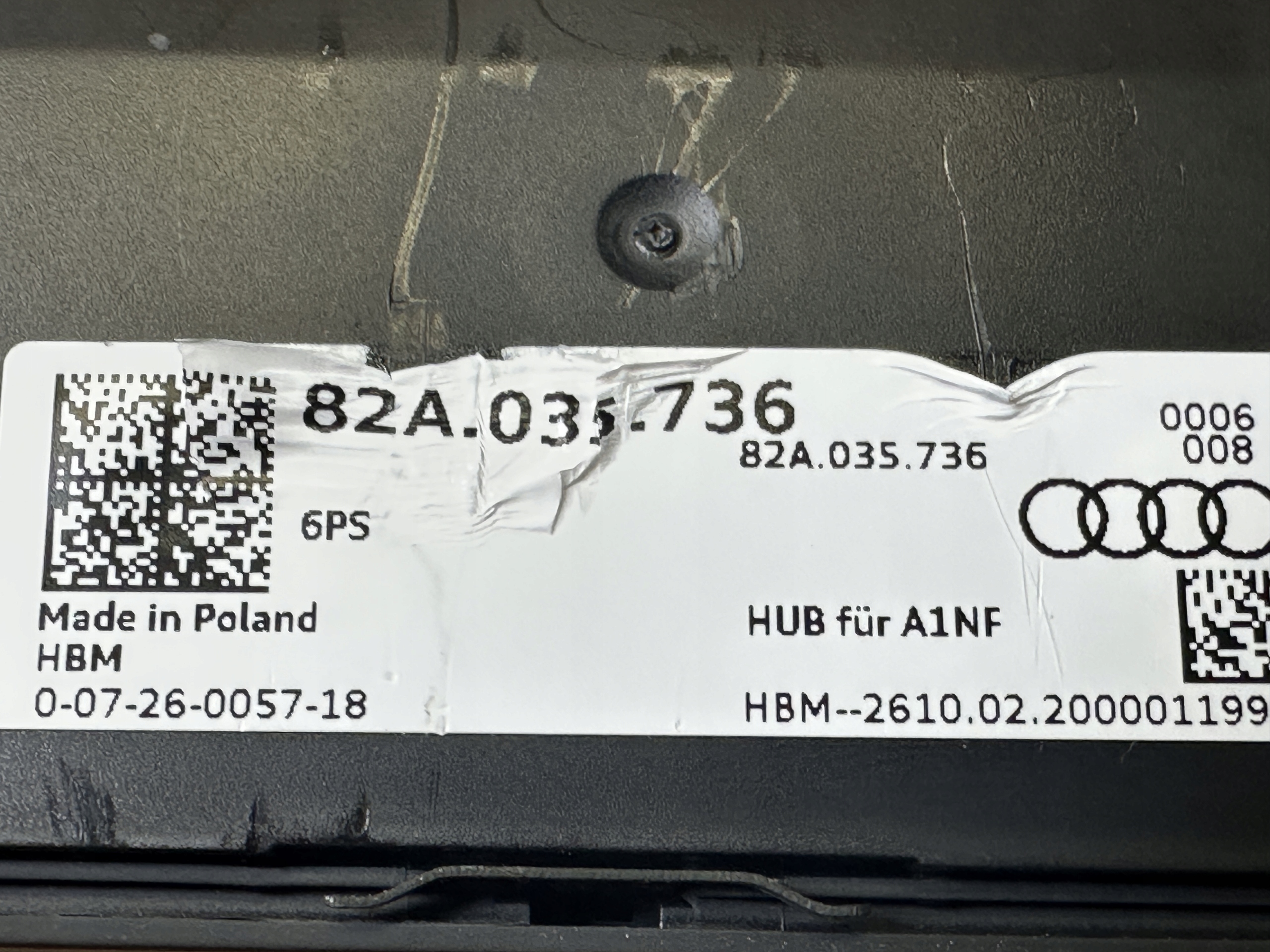AUDI A1 A3 8Y PORT USB 82A035736