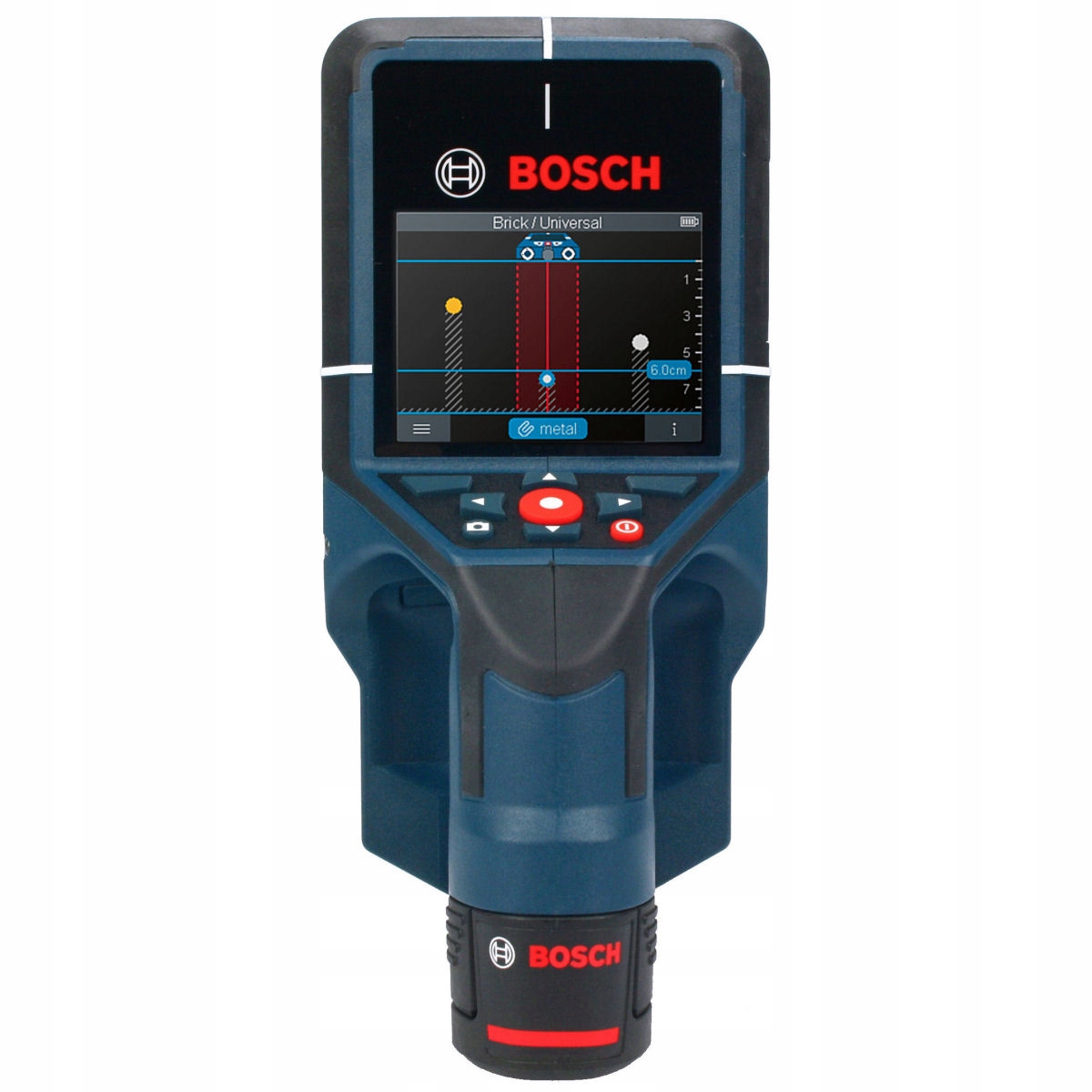 Detektor drátů z kovu trubek Bosch D-Tect 200C 0601081601