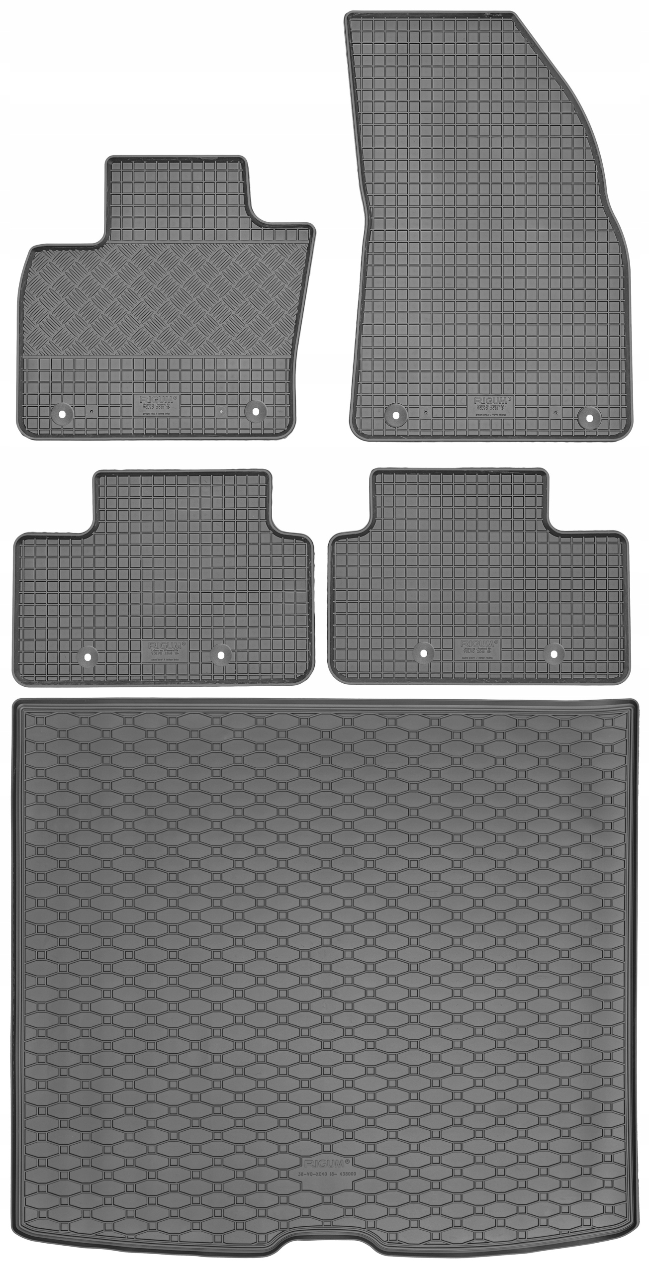 Volvo XC40 Suv 2018 – rohož batožinového priestoru koberčeky