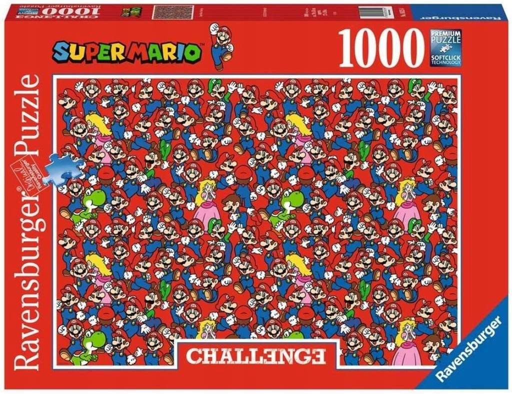 

Ravensburger, Puzzle Challenge 1000: Mario