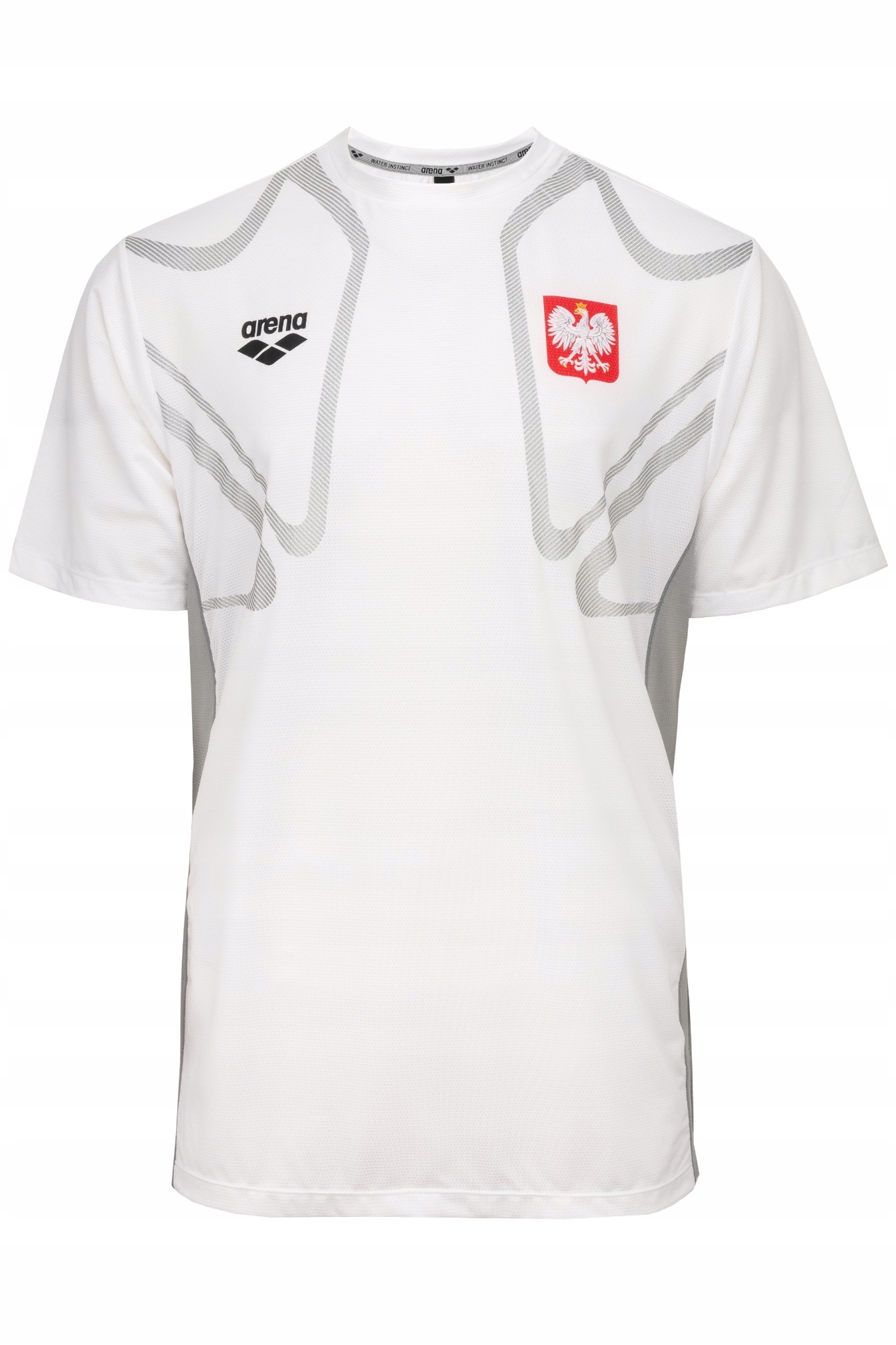 Sportovní tričko z kolekce kadrové kolekce Polská Arena Unisex Bílá vel. 3XL