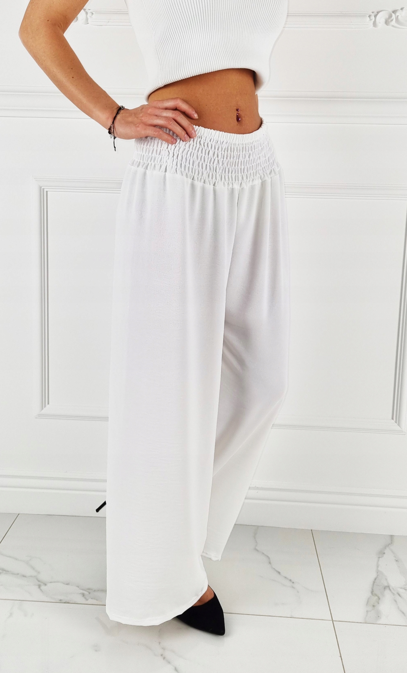 SPODNIE DAMSKIE SZEROKIE LUŹNE KULOTY ROZMIAR UNIWERSALNY RÓŻNE KOLORY Rozmiar uniwersalny