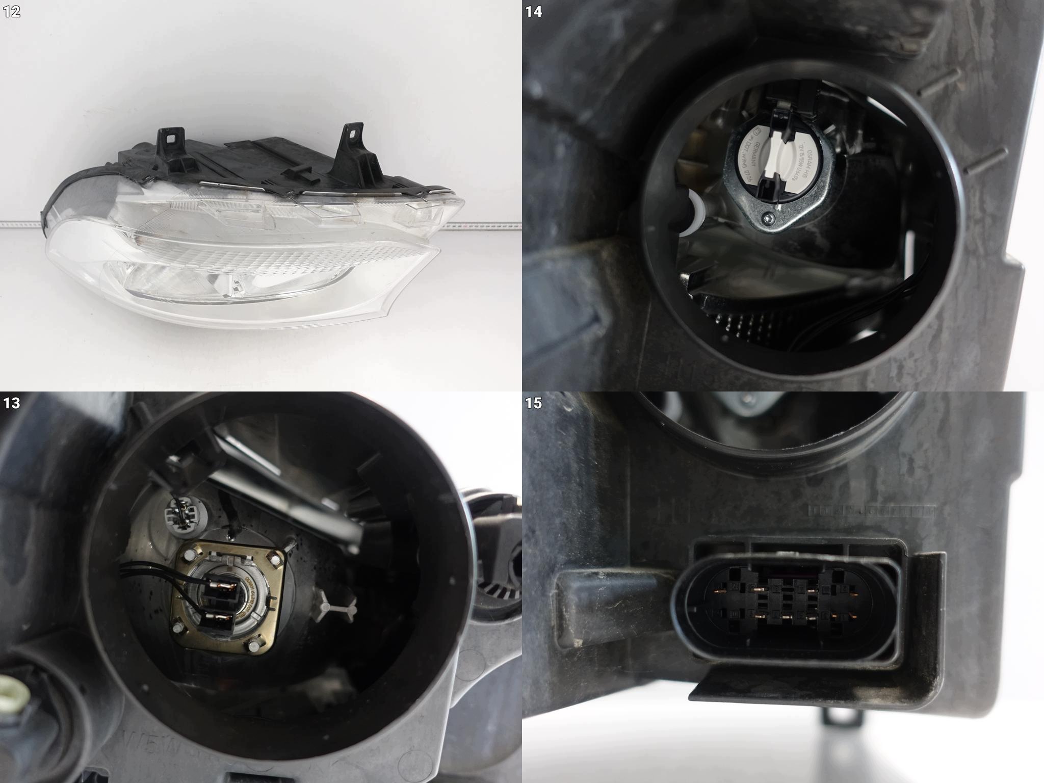 MERCEDES SPRINTER W910 W907 18- light fog light normal H7 + H15 left front EU