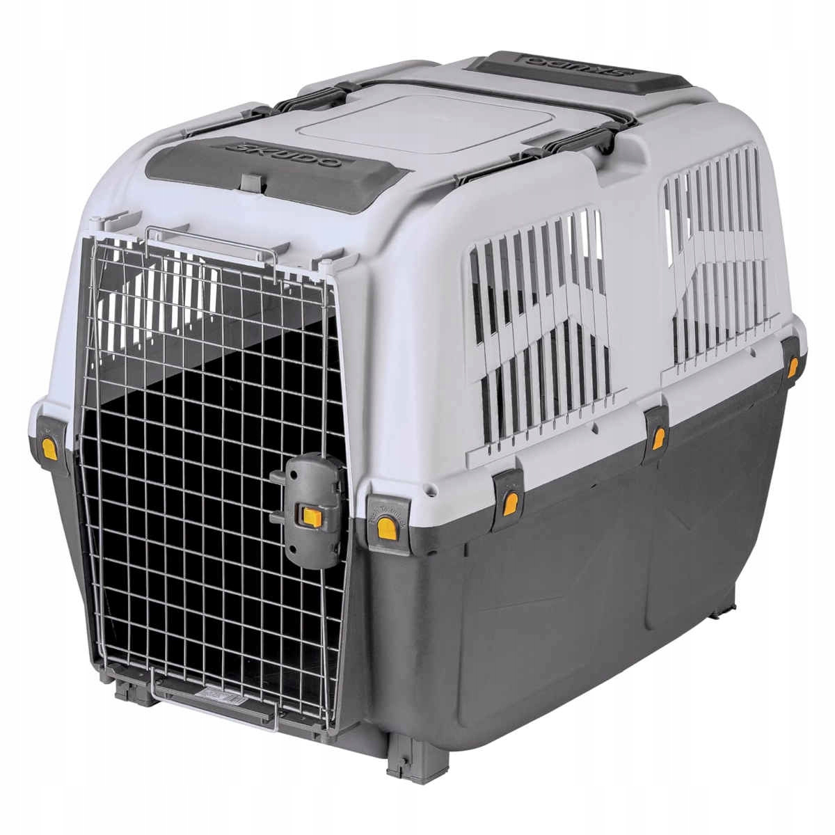 Transporter Skudo 7 z metalową kratką do 45kg gray