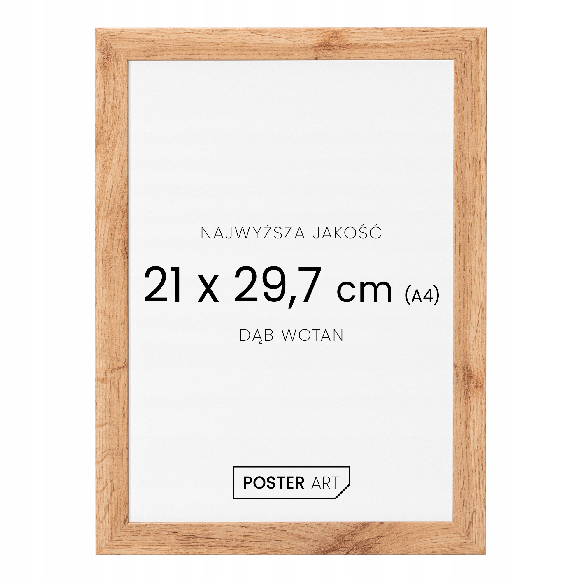 RAMKA DĄB WOTAN 21X29,7 CM A4