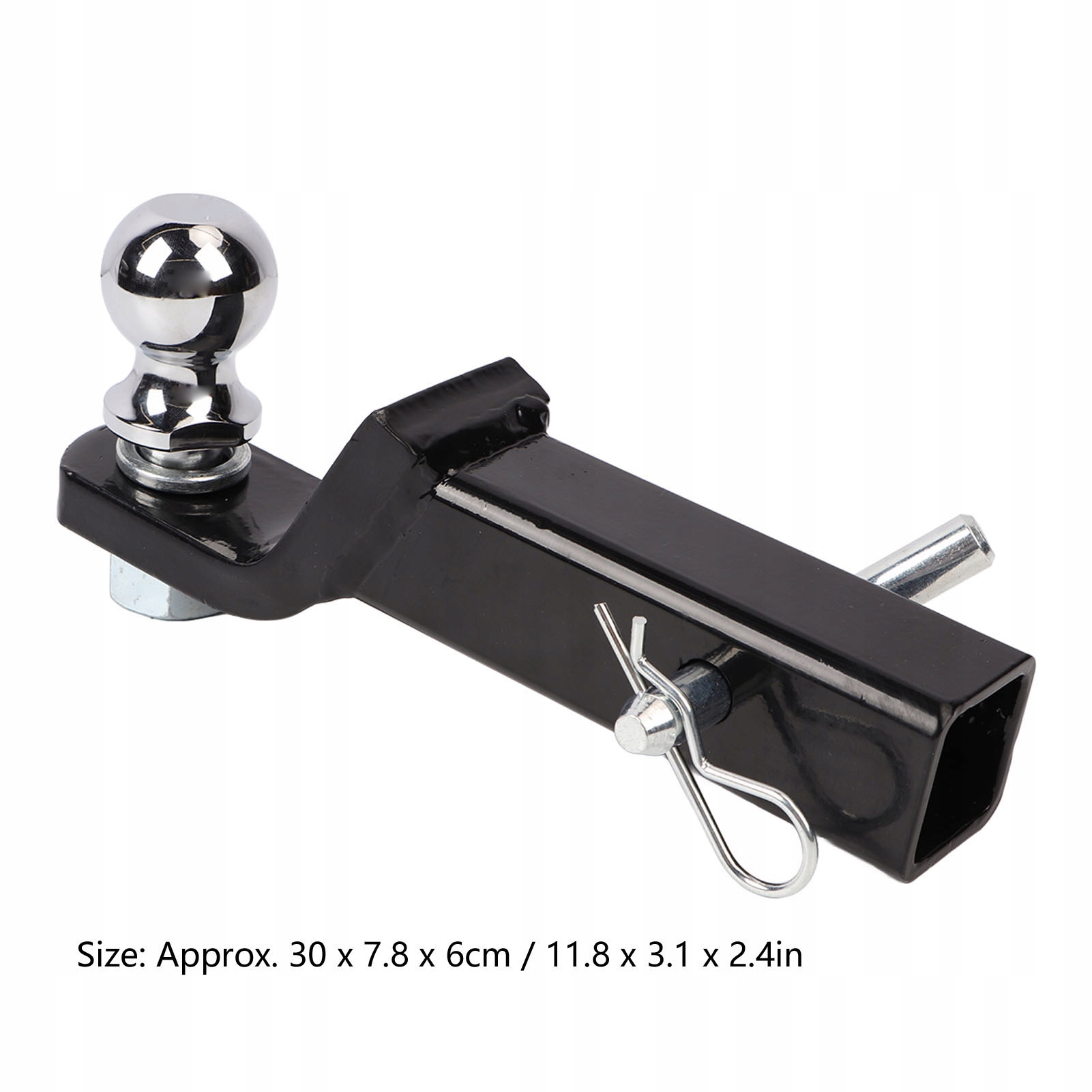 UCHWYT KULOWY DO ZACZEPU RAMIĘ PRZYCZEPY STAL WYSOKA WYTRZYMAŁOŚĆ EAN (GTIN) 1264830078564