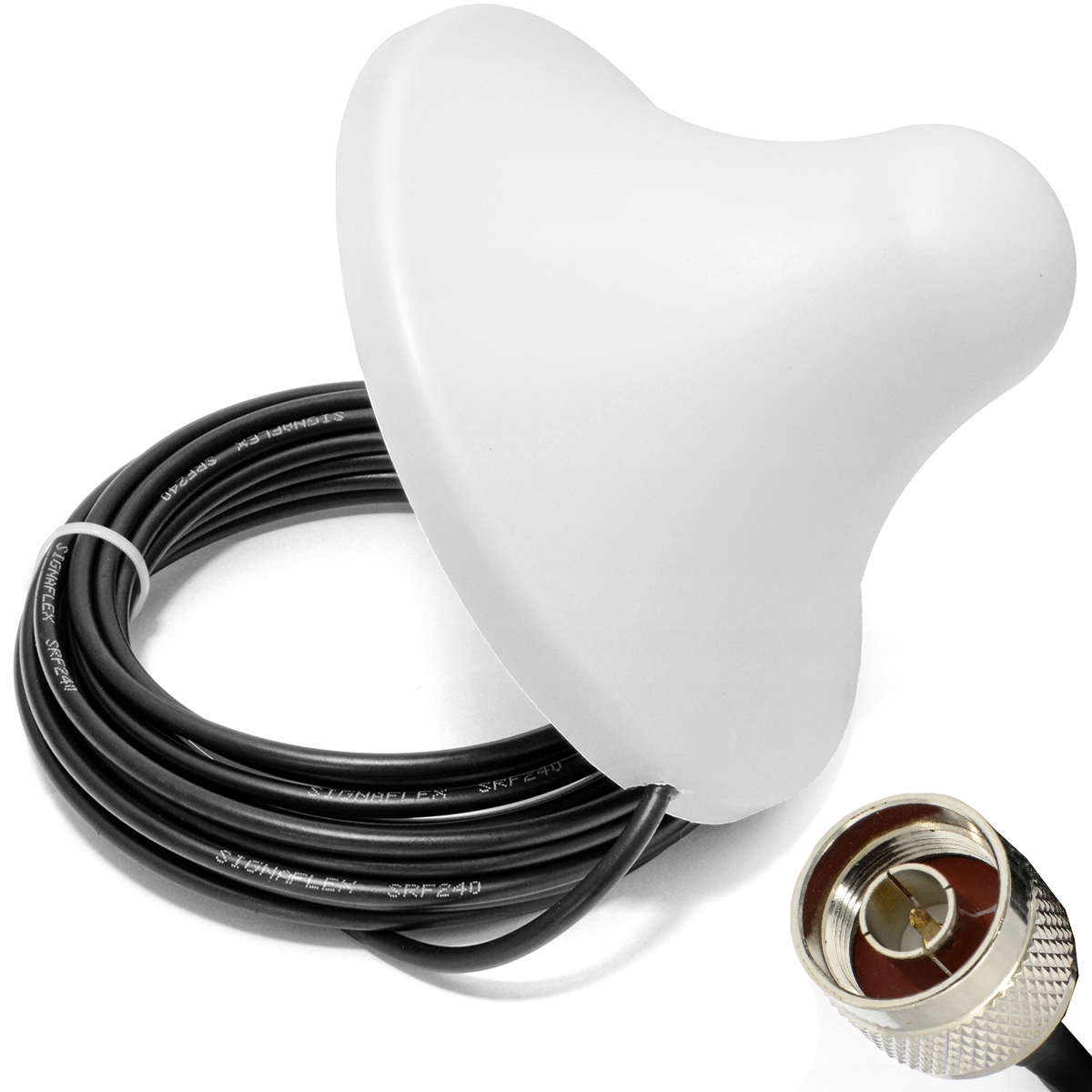 ANTENA GRZYBEK GSM UMTS DO WZMACNIACZY GSM 3G 4G LTE 7 METRÓW Marka Signaflex