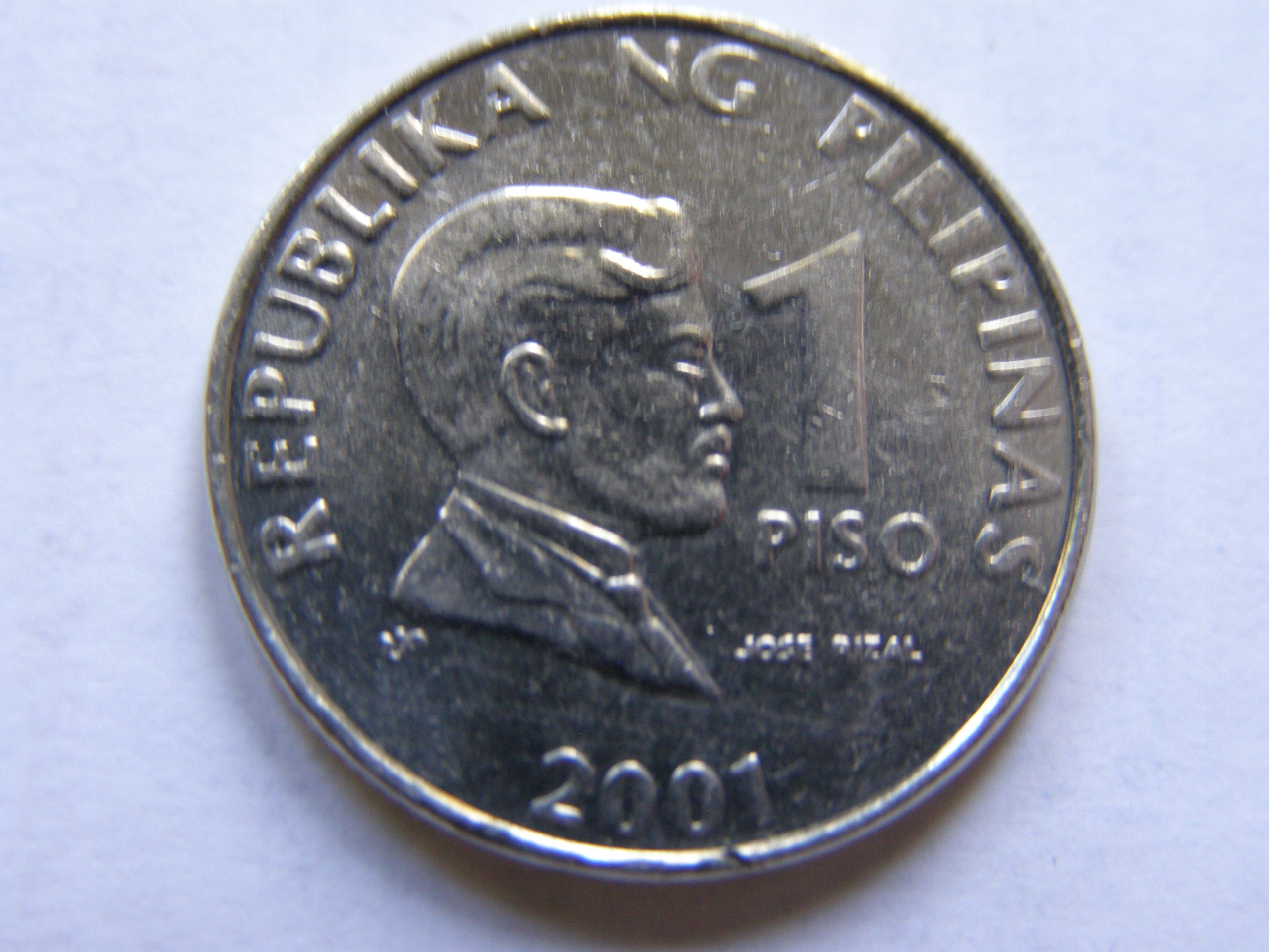 FILIPINY 1 PISO 2001 ROK !!!!!!!!!!!!!!!!!!!! 1748