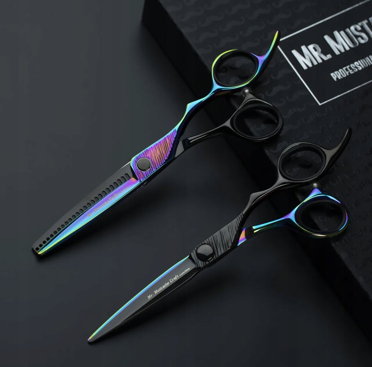 Mr. Mustache Zestaw Nożyczki Degażówki Gasolina Craft 5,5