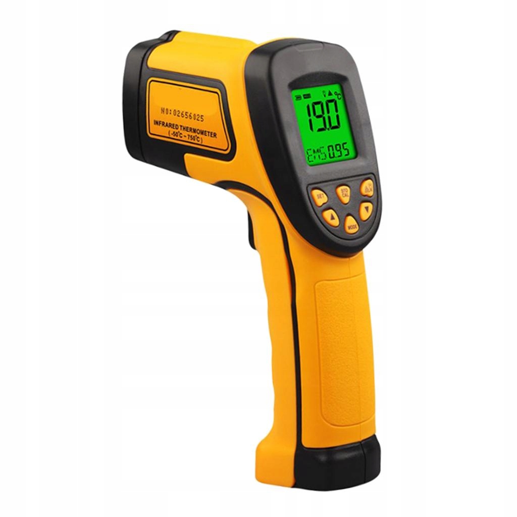 Cyfrowy przemysłowy miernik temperatury bez podczerwieni AS852B Marka bez marki