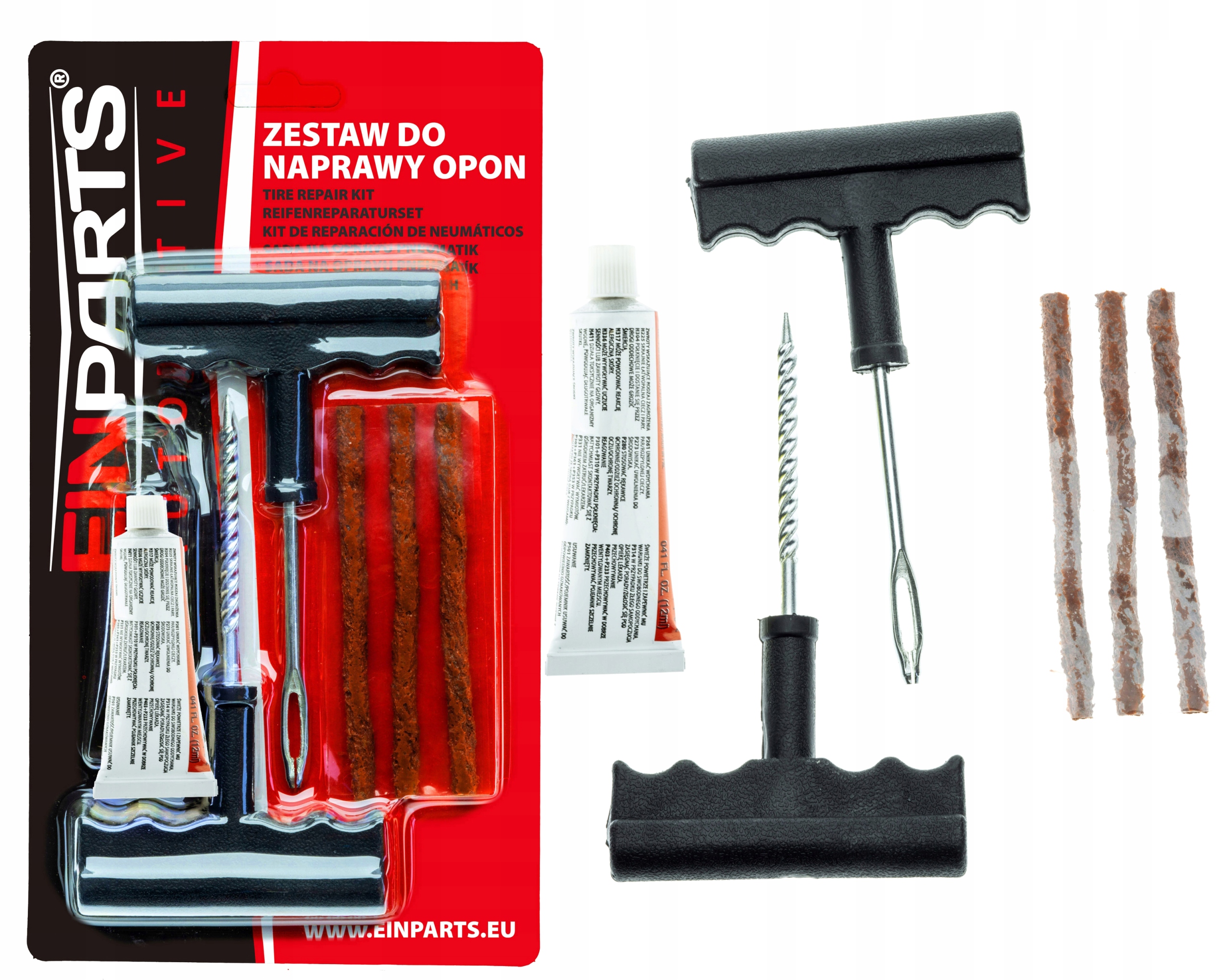 Zestaw Do Szybkiej Naprawy Opon 3x Sznur 10CM