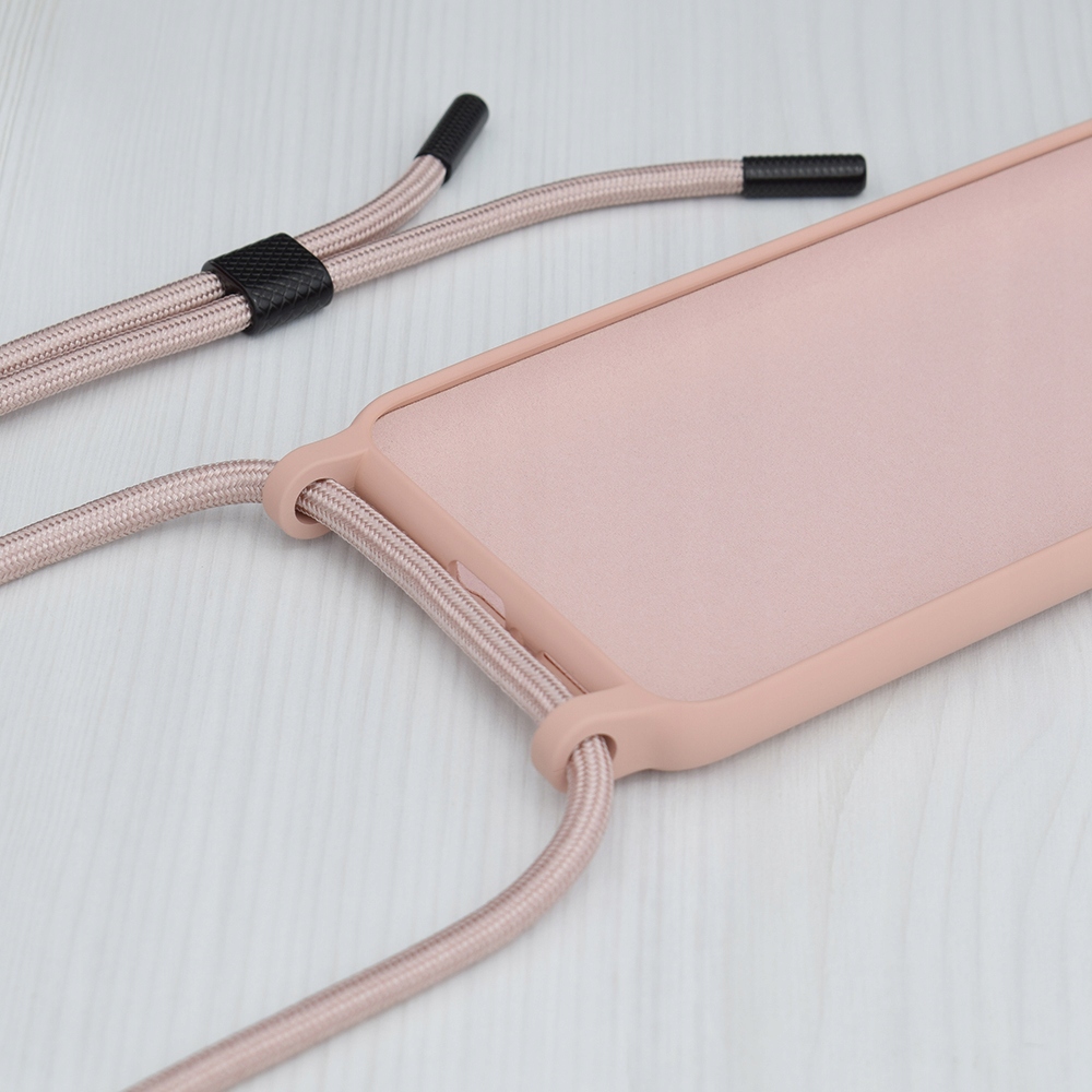 Etui ze sznurkiem iPhone 12 Techsuit - Różowy Marka Inna