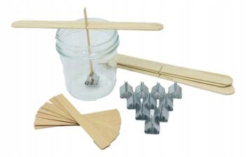 Drevený knôt 100ks pätky stabilizátory 8 cm