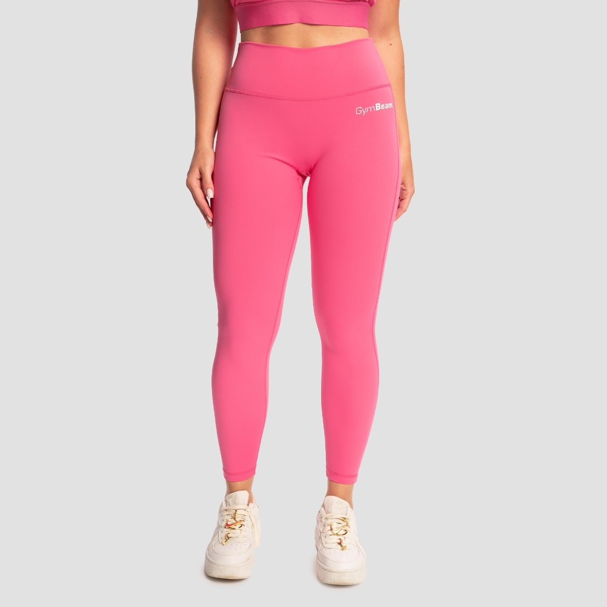 GymBeam Damskie legginsy z wysokim stanem Limitless Dragonfruit Xs