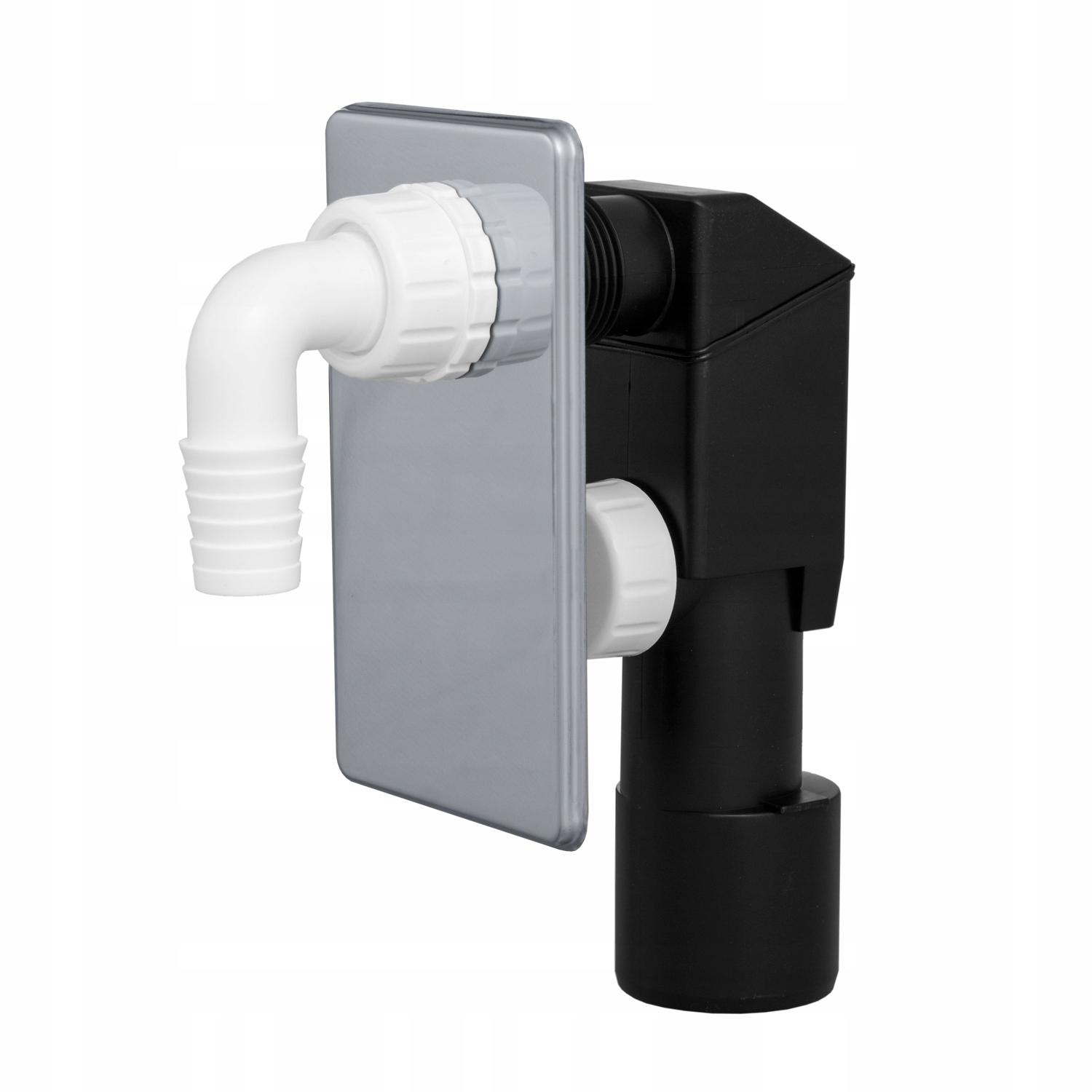 SYFON PRALKOWY PODTYNKOWY CHROMOWANY SPp/t-CH