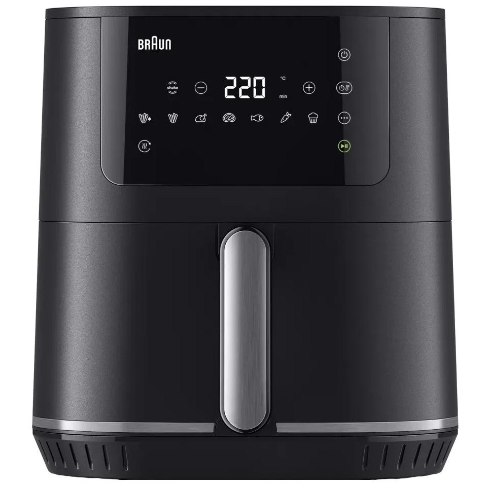 Beztuková Fritéza Air Fryer Braun Multifry 5 HF5030 1700W 6L Čierna