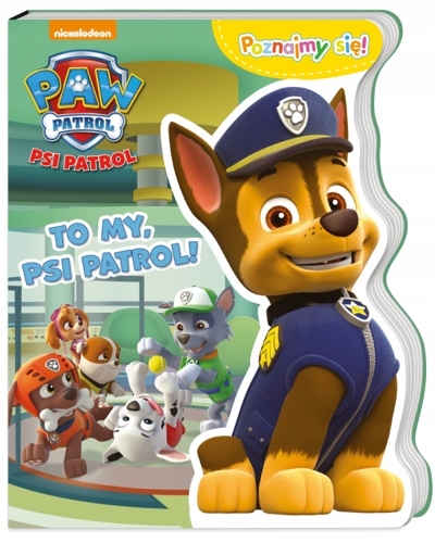 

Psi patrol Poznajmy się Kartonik Książka Bajeczka