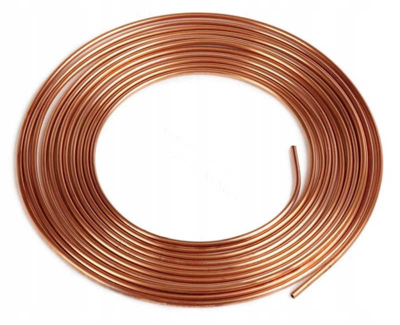 RURA RURKA MIEDZIANA NA PRZEWODY HAMULCOWE 5M