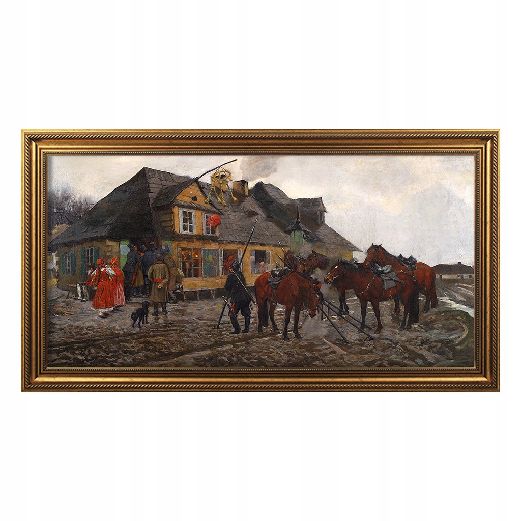 

Obraz Zabawa w karczmie 111x61 Chełmoński