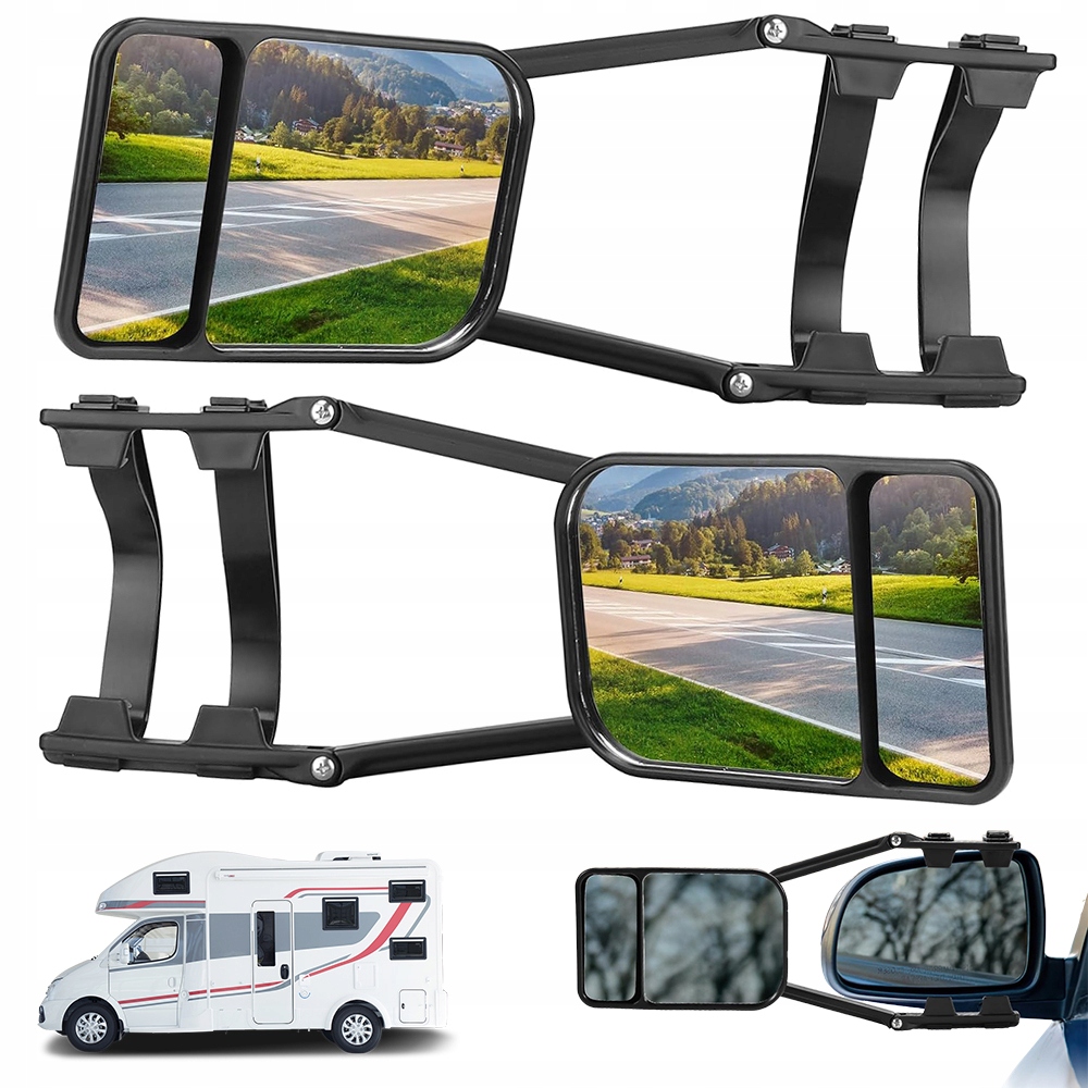 Sada zrcátek 2v1 pro vůz Suv Rv zlepšující bezpečnost