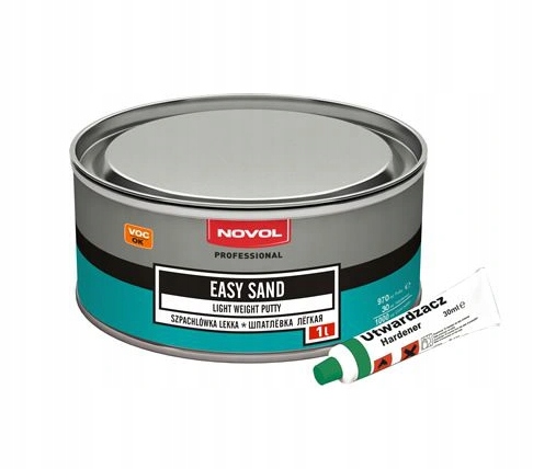 EASY SAND 1l SZPACHLÓWKA LEKKA NOVOL + Utwardzacz