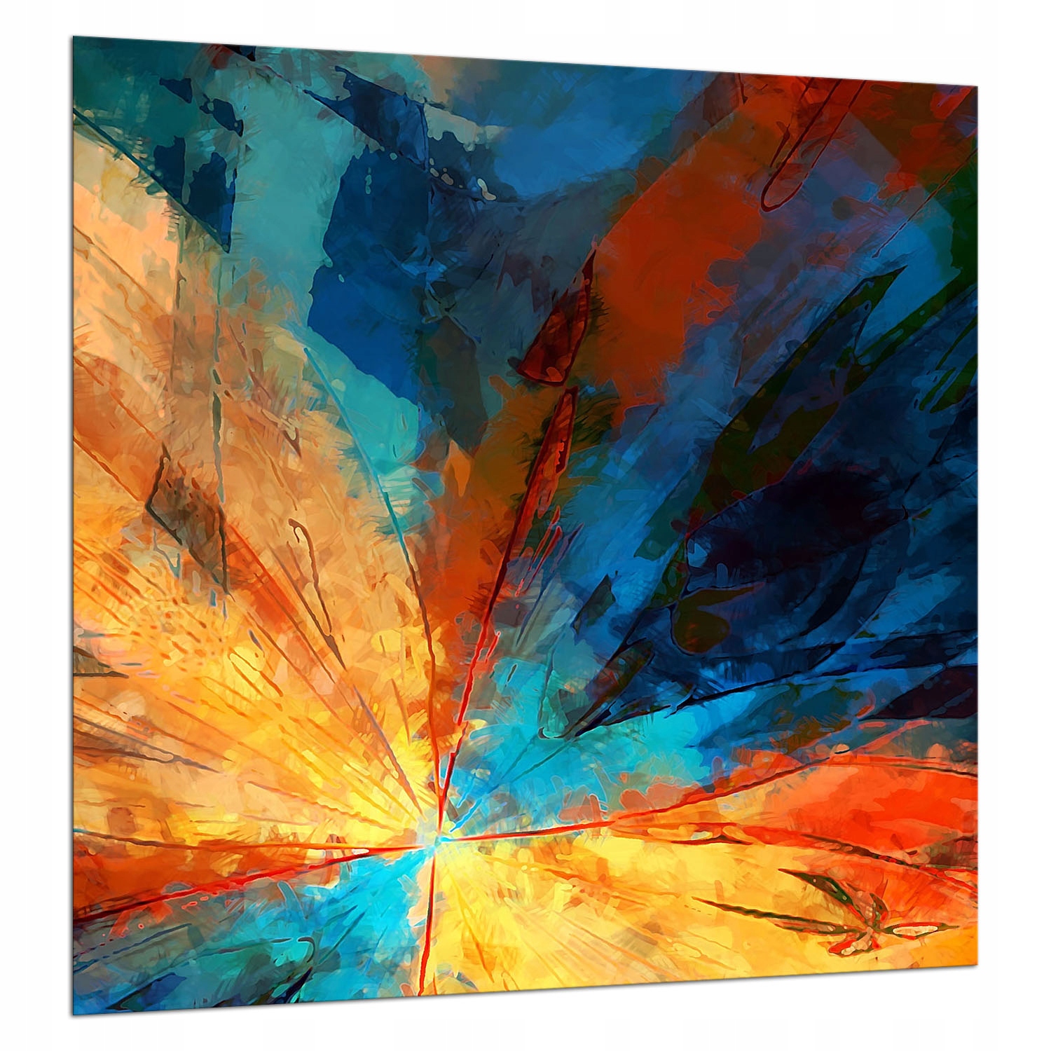 Skleněná Ochranná Deska 60x65 Modní Tvrzené Sklo