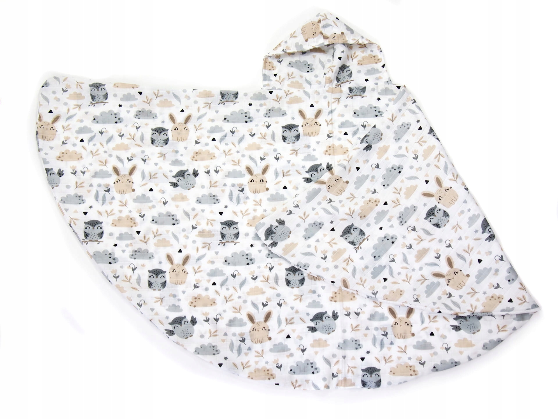 

Kerstin Okrycie Kąpielowe Muślinowe Z Kapturkiem