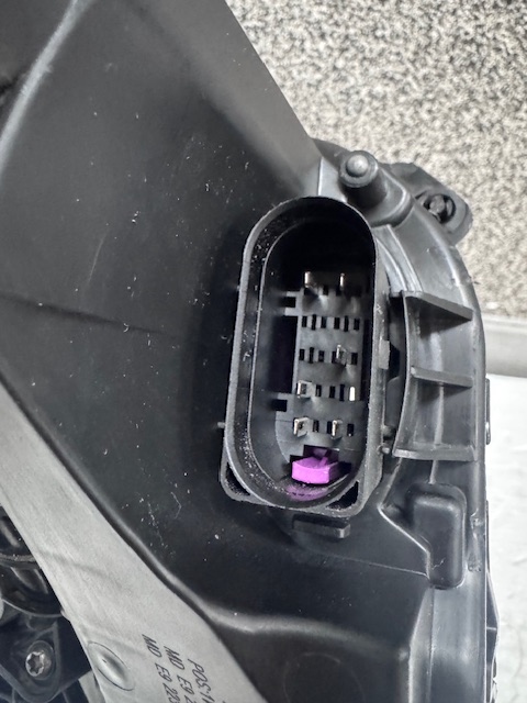 light right Porsche Taycan Full Led Matrix black complete