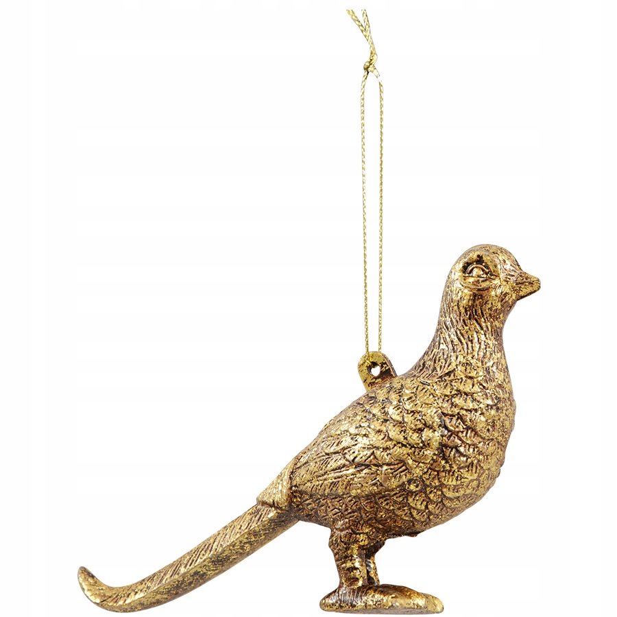 

Bombka Zawieszka świąteczna Ptak złota