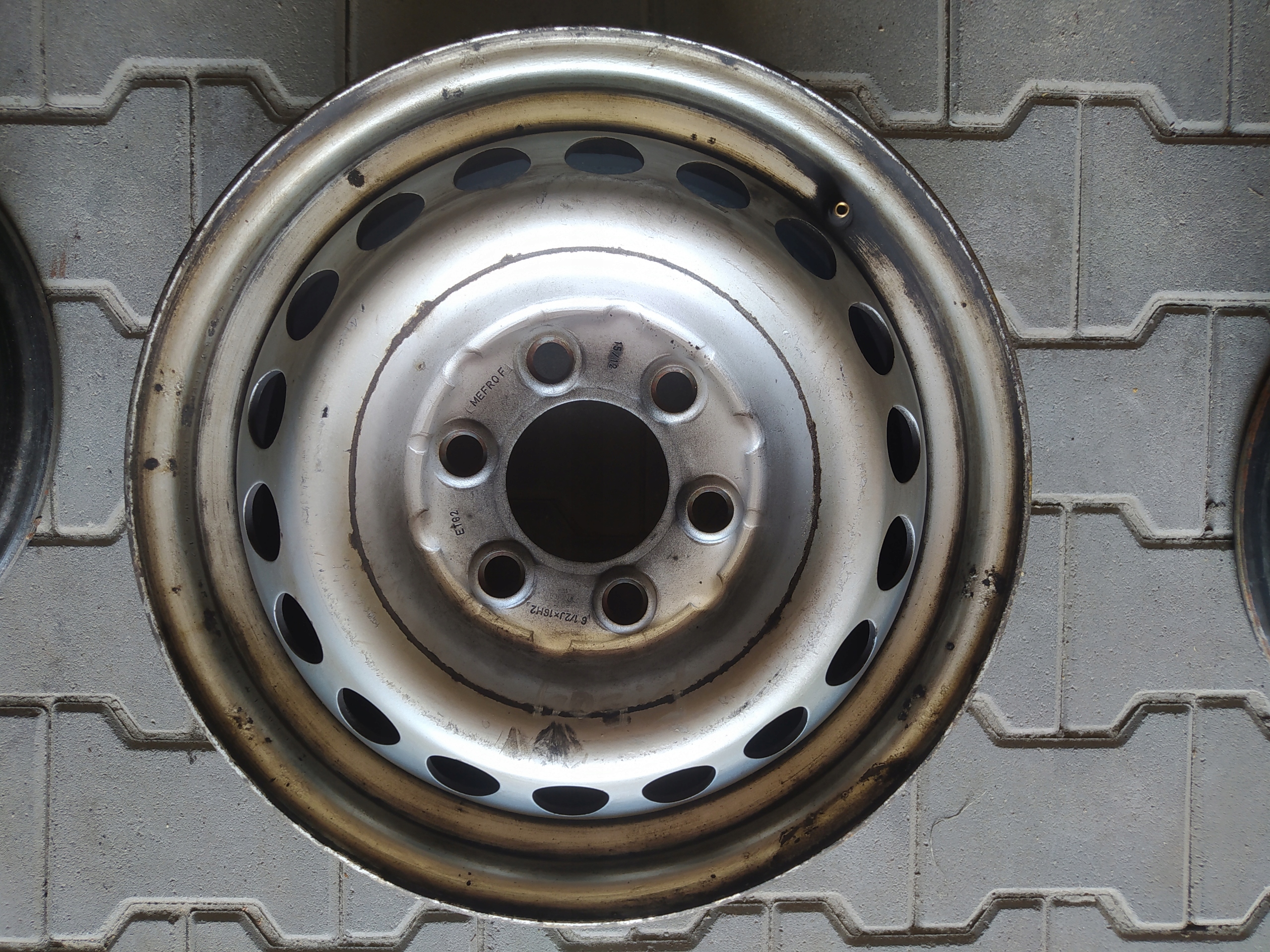 FELGA STALOWA MERCEDES BENZ SPRINTER CRAFTER 6,5X16 6X130 ET 62 Model MERCEDES SPRINTER VW CRAFTER