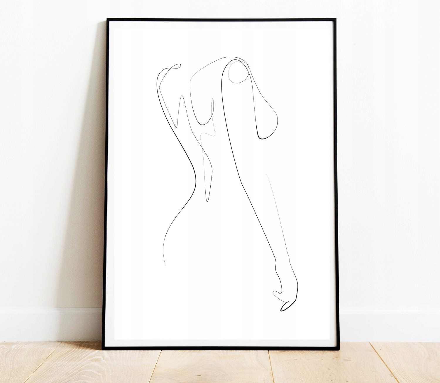 OBRAZ PLAKAT LINIE JEDNA LINIA KOBIETA 05 A3 30,00 x 40,00 cm Marka inna