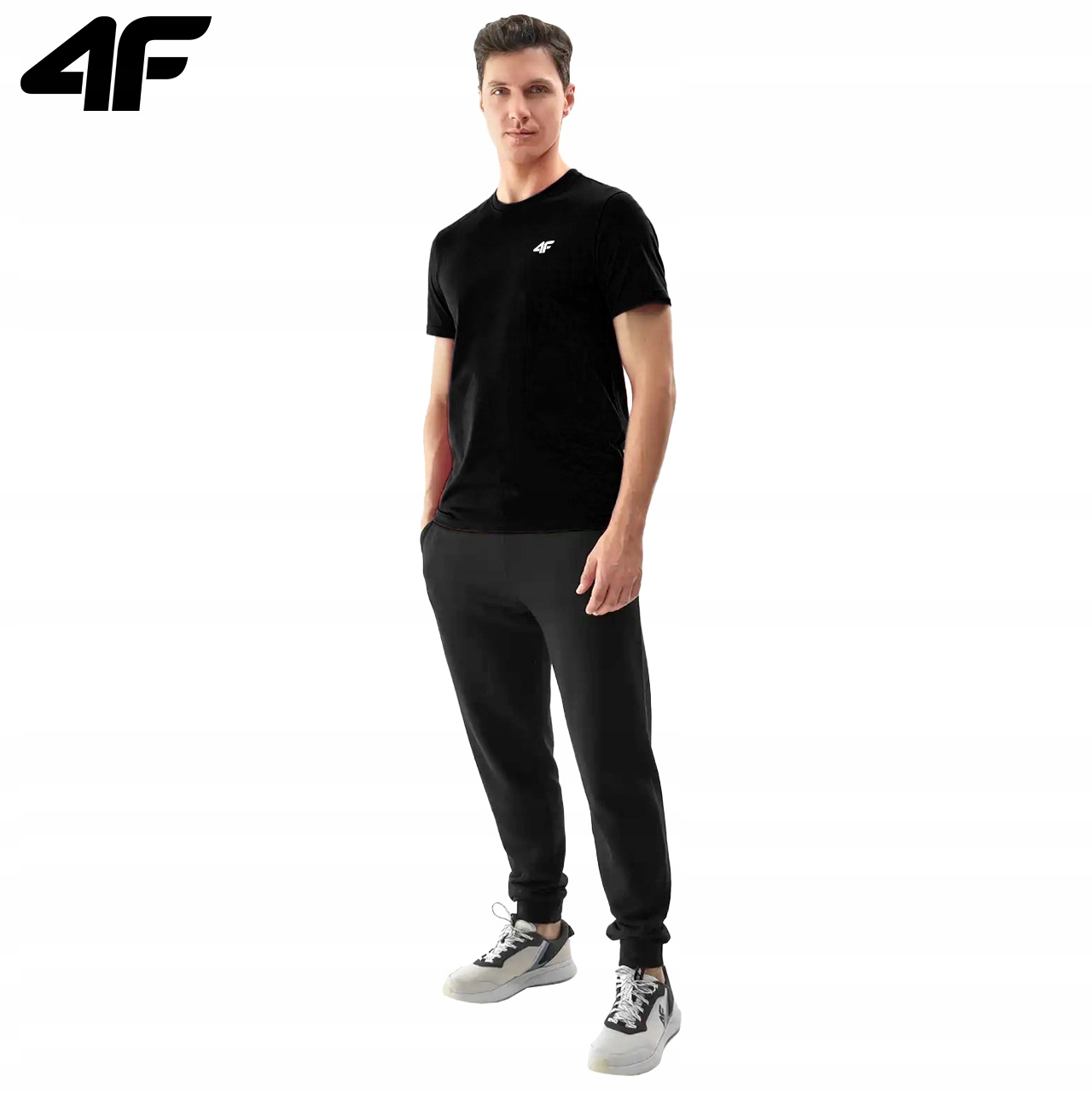 KOSZULKA MĘSKA 4F T-SHIRT BAWEŁNIANY PODKOSZULEK SPORTOWY CO DZIEŃ 3095 L Marka 4F