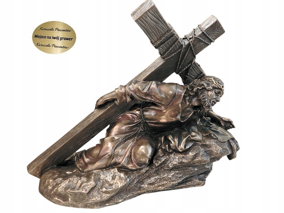 Ježiš Padá Pod Krížom Krížová Cesta Muka Pána Veľká noc Na Darček