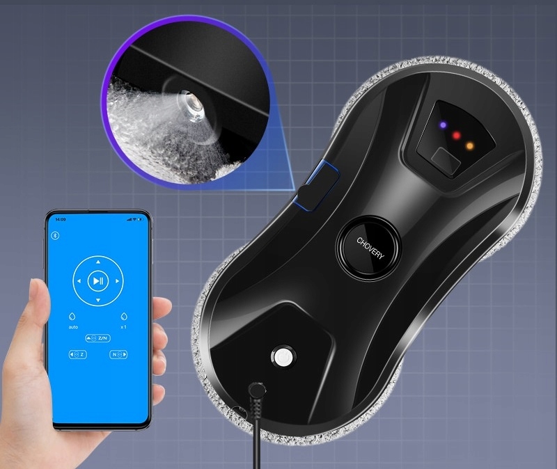 ROBOT DO MYCIA OKIEN SZYB GLAZURY LUSTER PODŁÓG Model CHZS