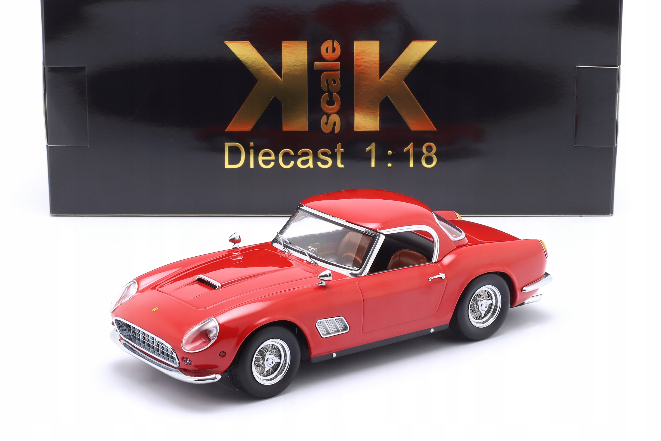Kk Měřítko Ferrari 250 Gt California Spyder Us verze 1960 červená 1:18