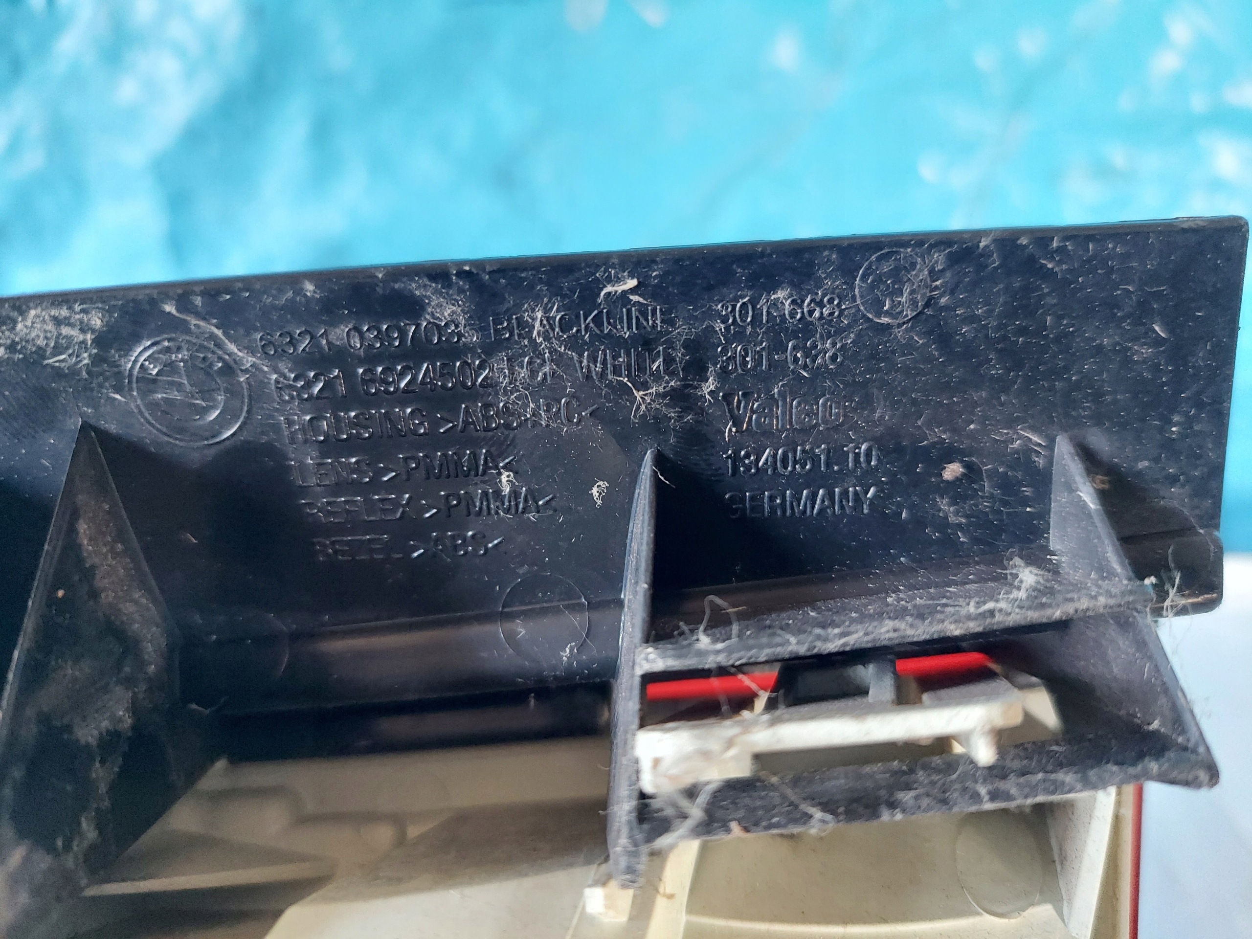 light BMW 1 E87 right rear part