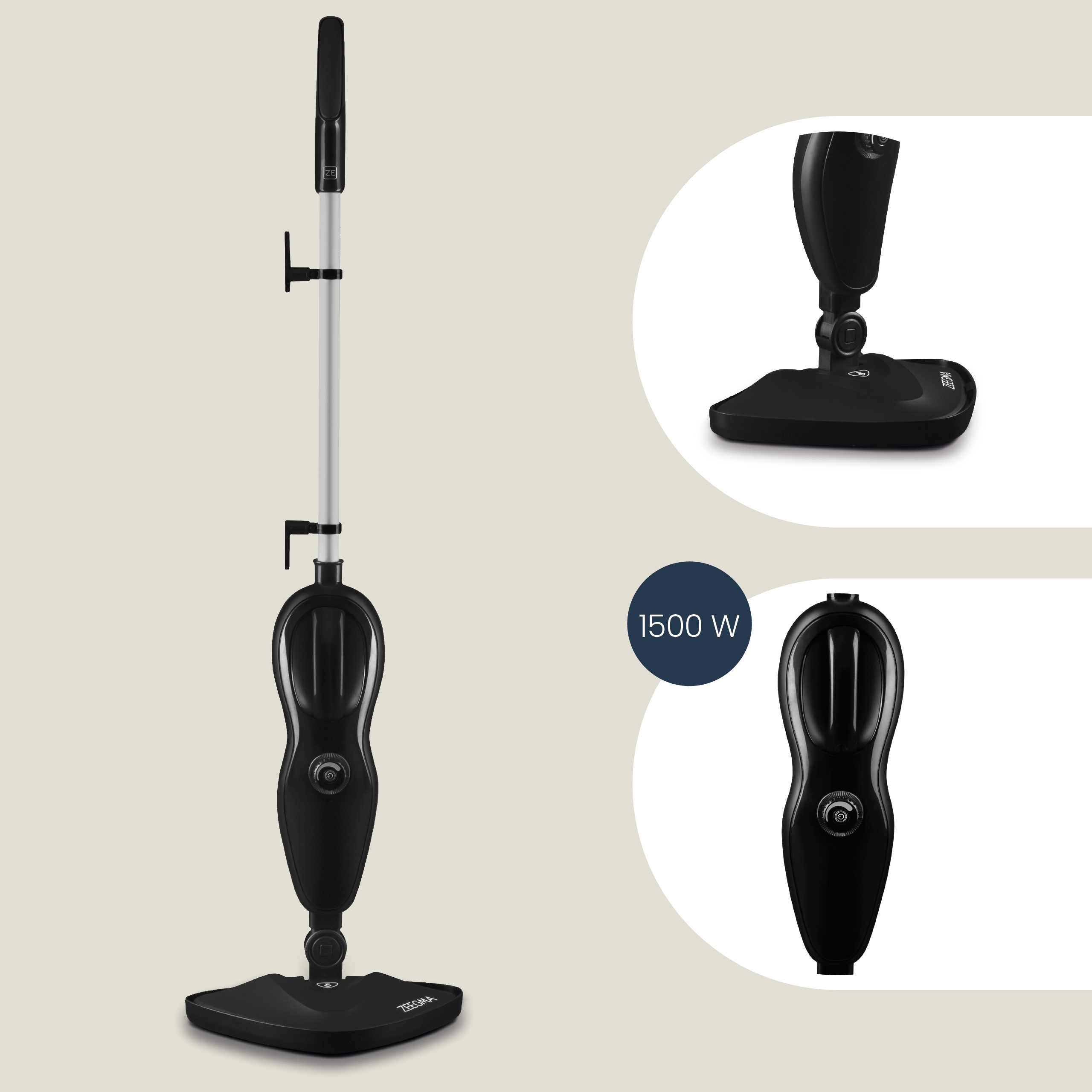 PAROWNICA MOP PAROWY CZYŚCIK WIELOFUNKCYJNY MYJKA PAROWA + AKCESORIA Marka Zeegma