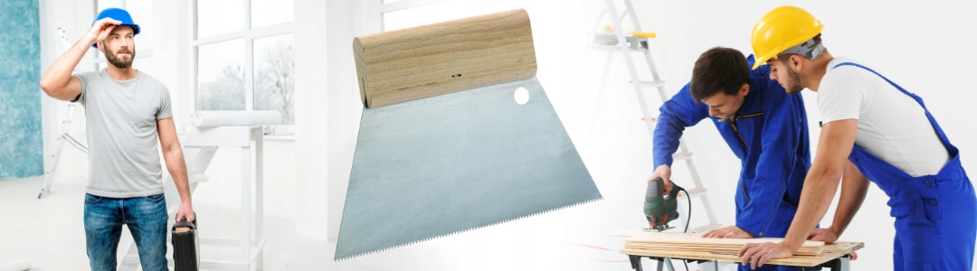 Szpachla Paca Ząbkowana do Klejów KARO SCHULLER 180 mm TKB B2 Typ paca