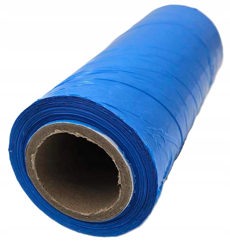 FOLIA STRETCH STRECZ NIEBIESKA SZER. 20CM DŁ. 150M PORĘCZNA KRYJĄCA WYGODNA