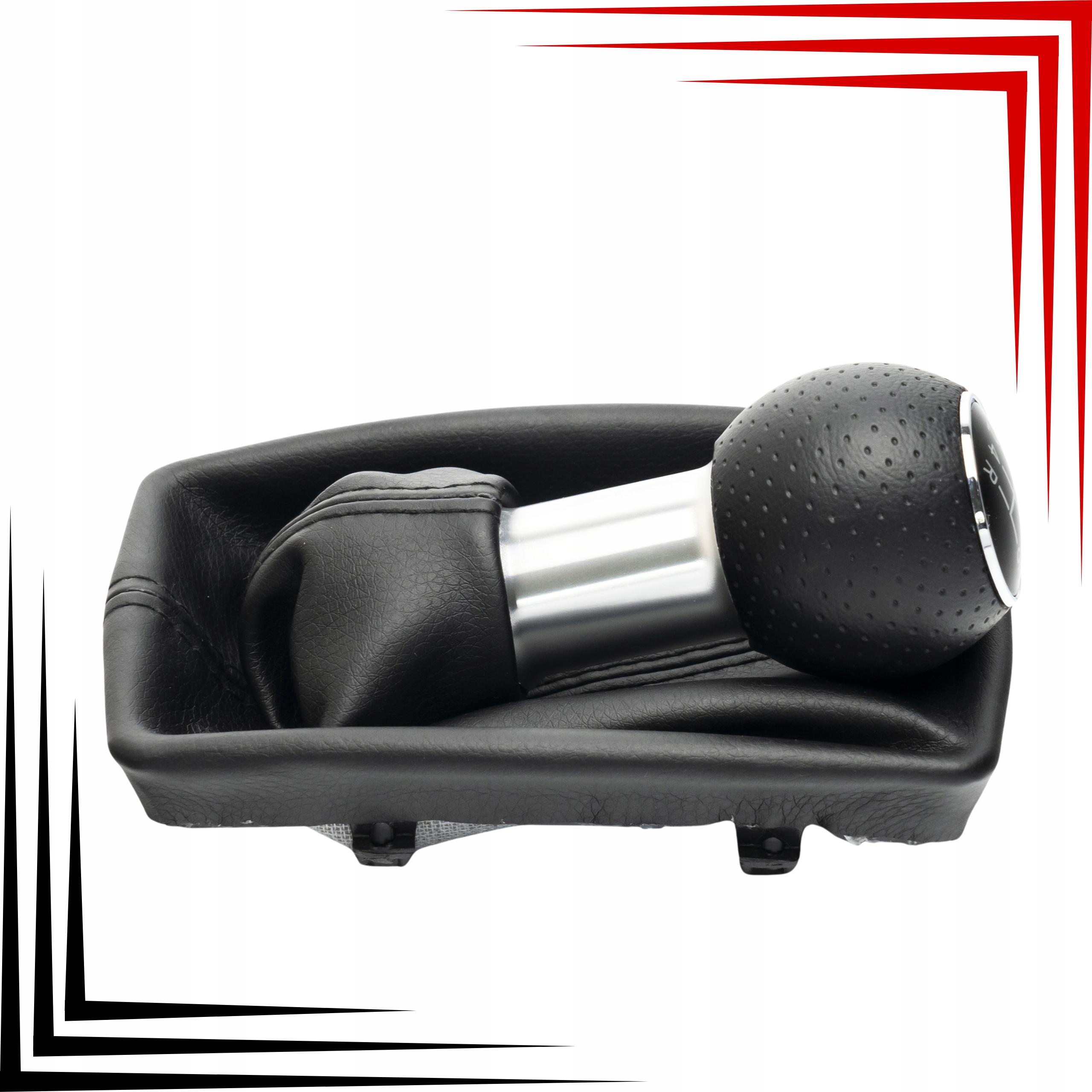 Gałka Zmiany Biegów Z Mieszkiem Komplet Do Audi A4 B6 B7 5 Biegów 2000-2008 Producent części Inny