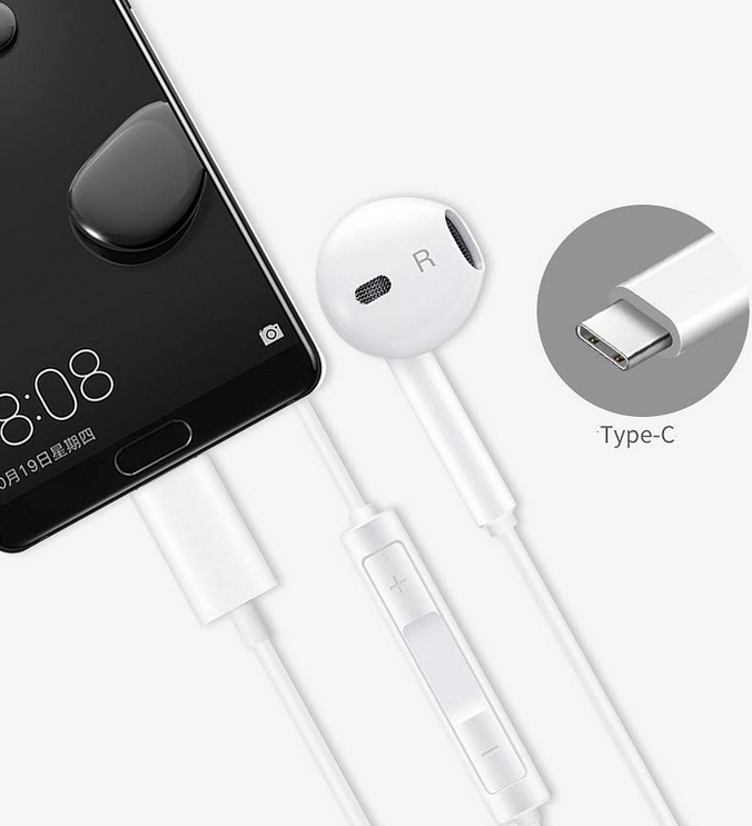 ORYGINALNE SŁUCHAWKI HUAWEI do P20 P30 PRO USB-C Model CM33