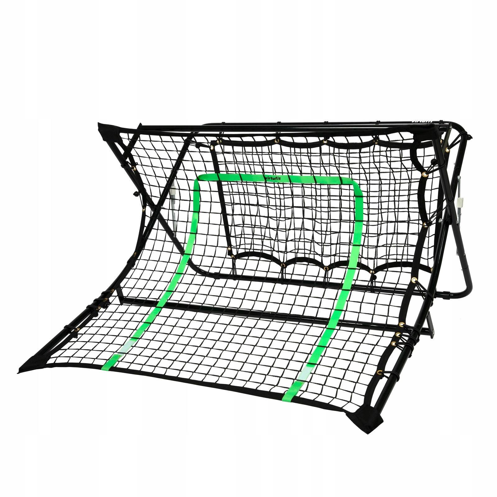 Virtufit dwustronna regulowana ścianka do odbijania rebounder kickback