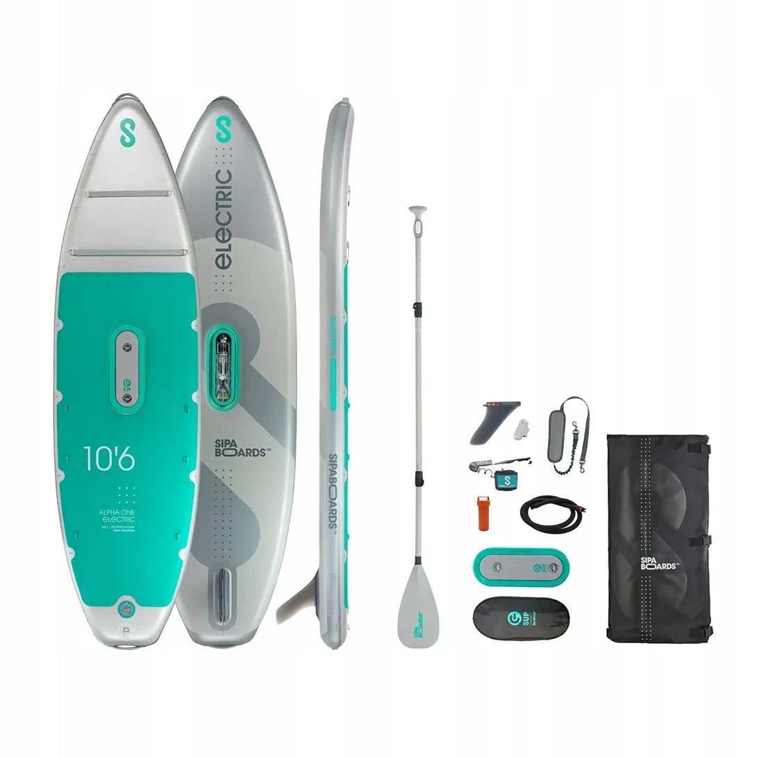 Elektrický Sup SipaBoards Alpha One Allrounder Electric 323x90x15 cm