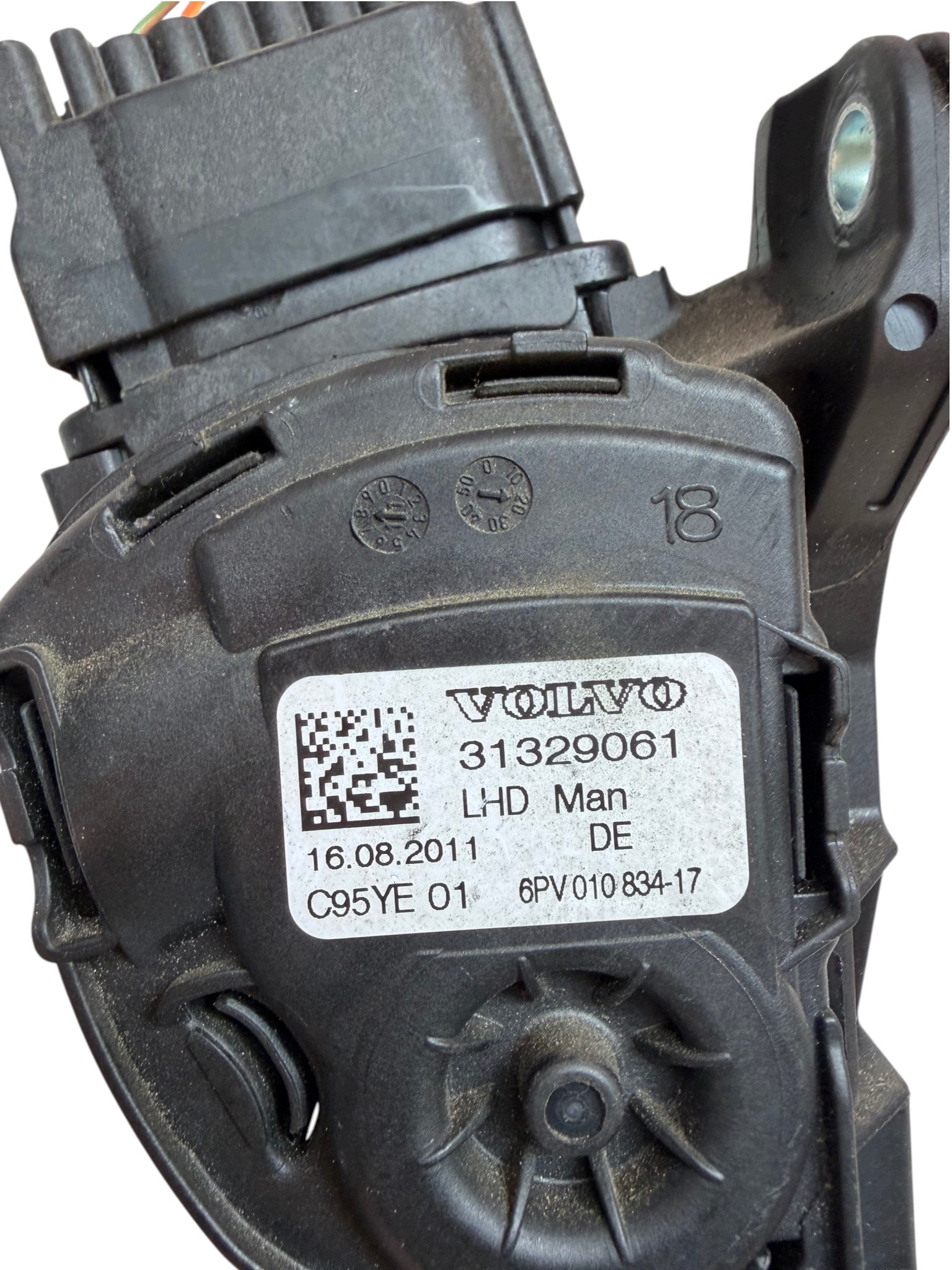 potentiometer accelerator pedal VOLVO V60 and 31329061