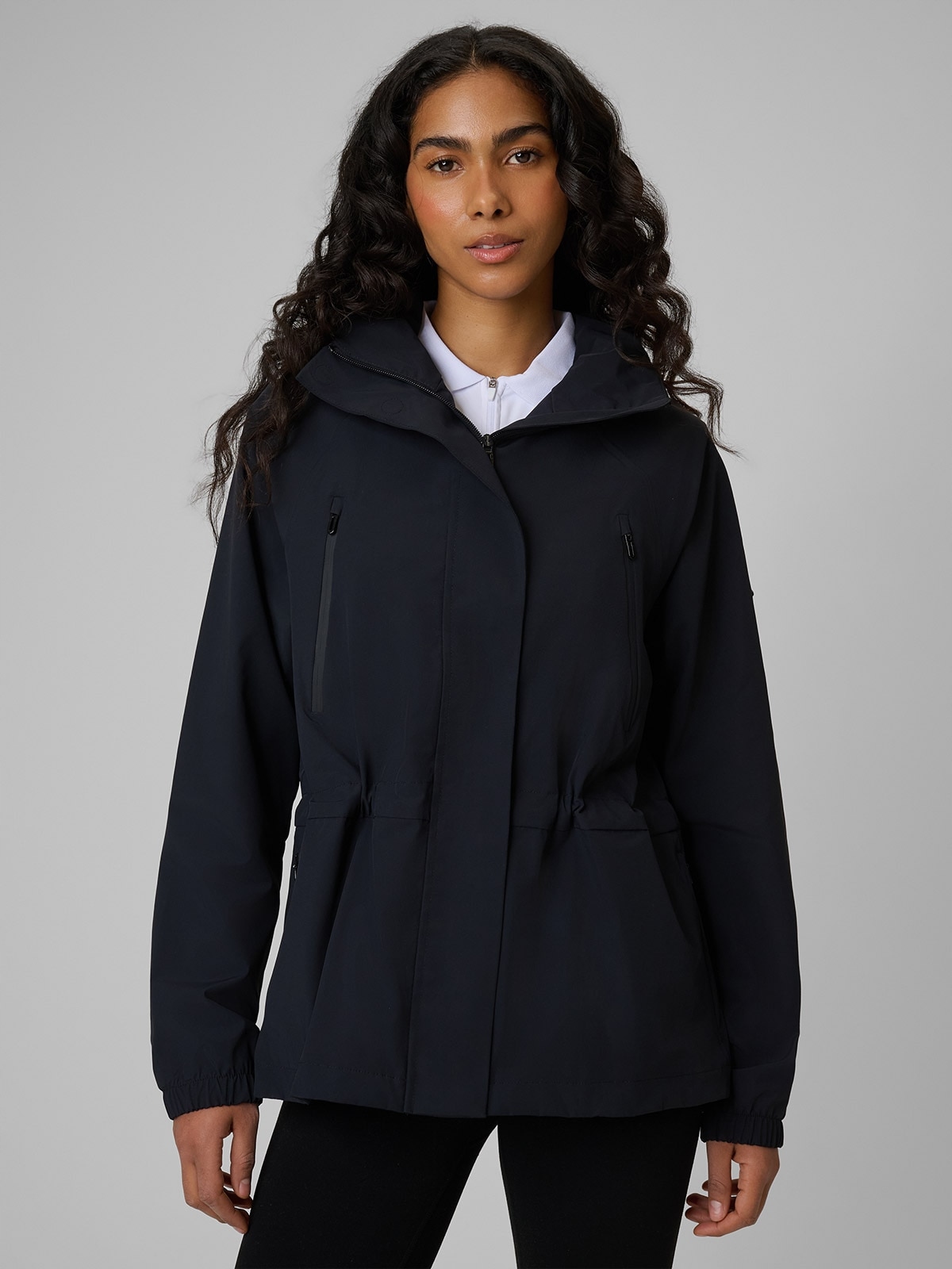 4F Dámská Přechodová Parka Černá S Membránou 5000 XL