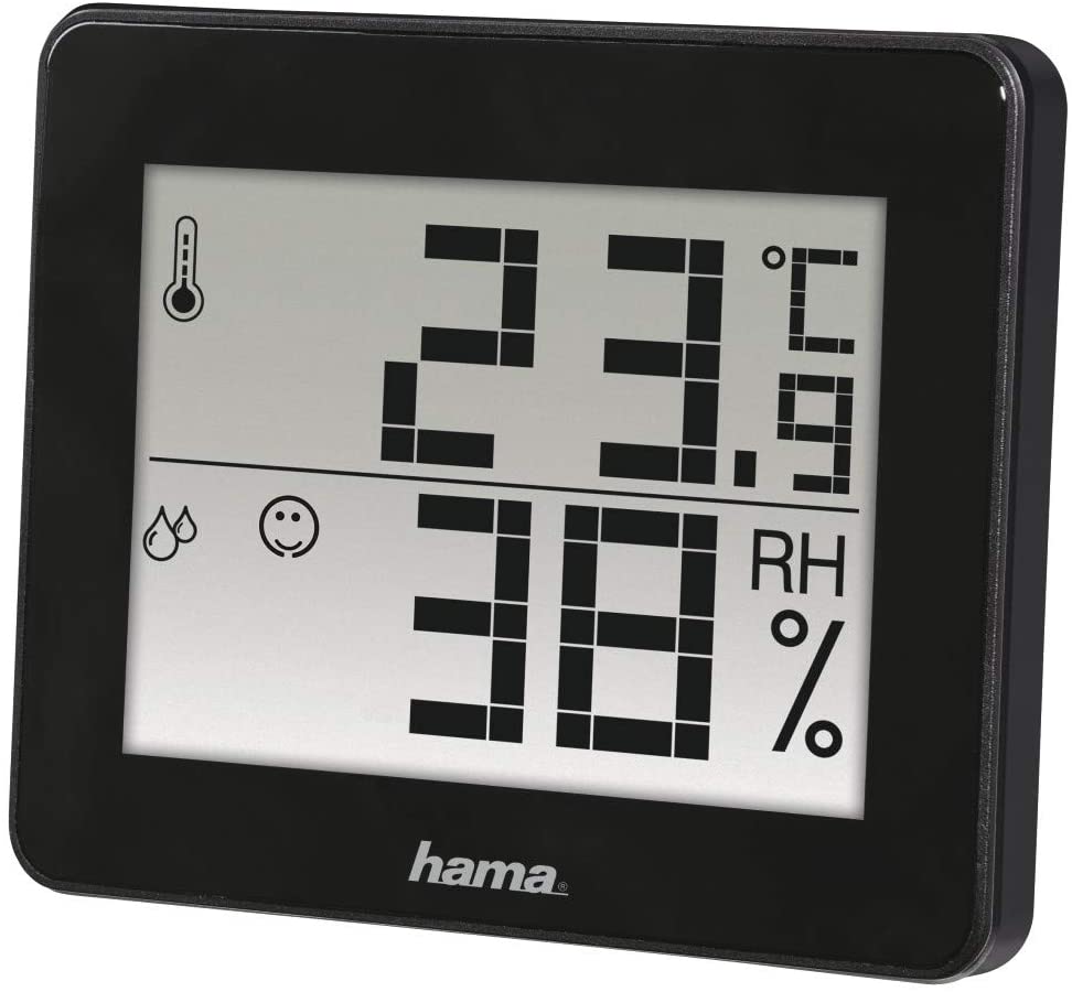 

Hama Termometr/higrometr TH-130, Czarny