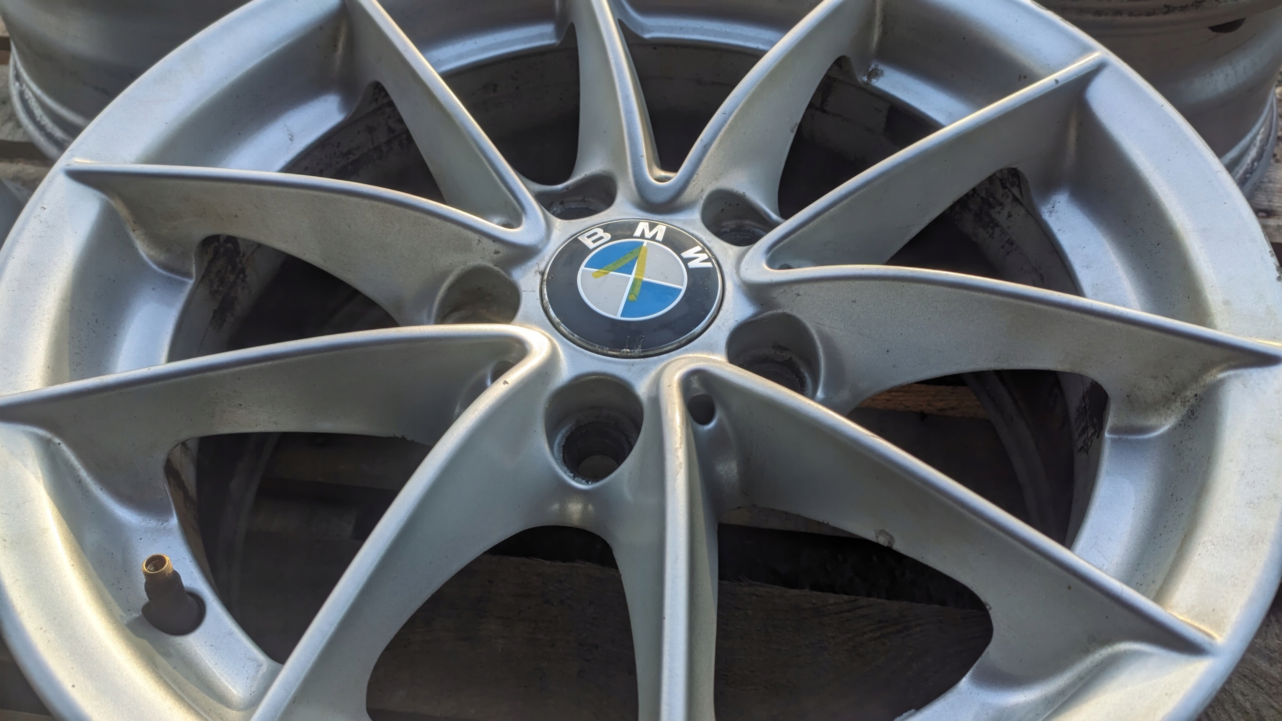 BMW E87 11R disc discs aluminium 6793675 KOMPLET